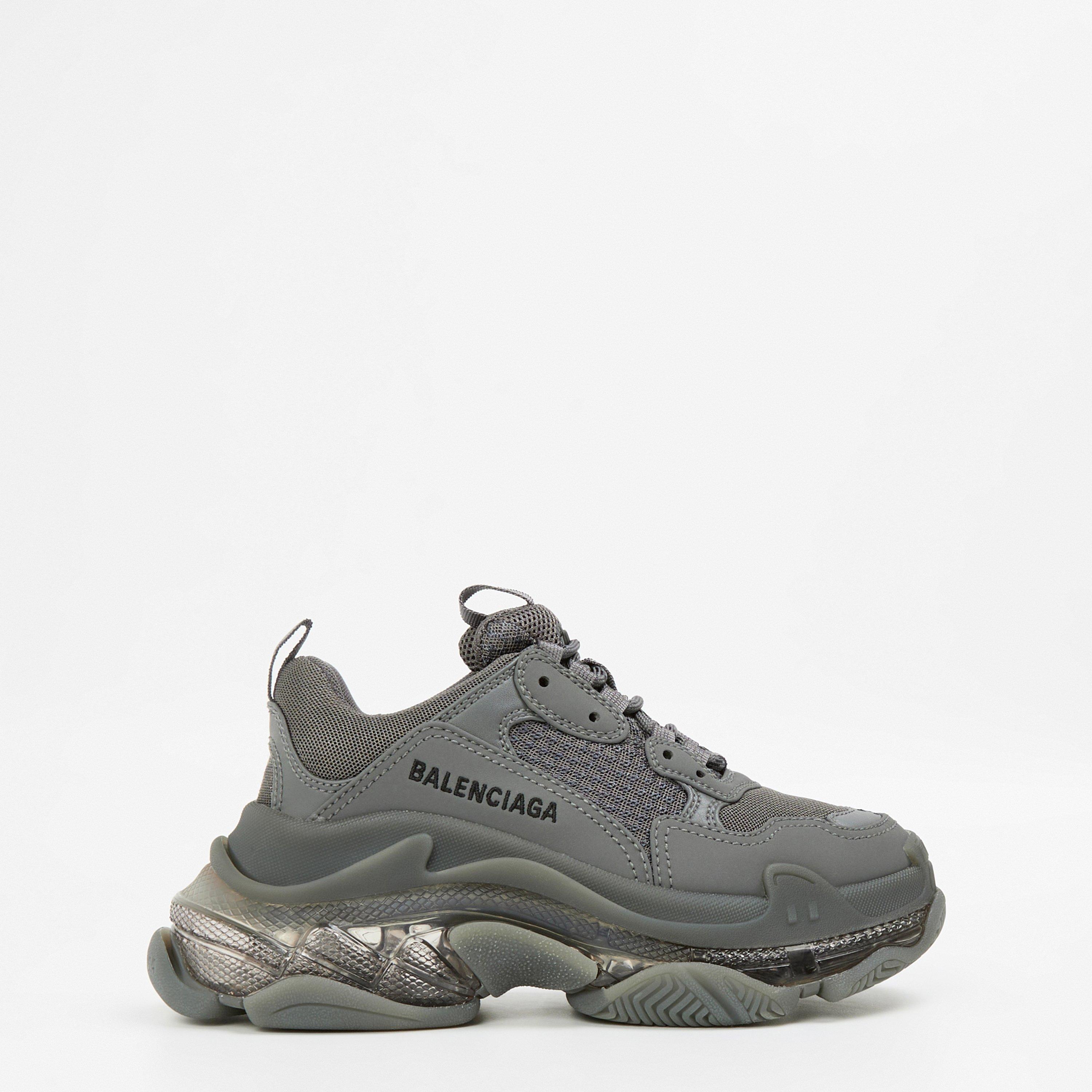 【BALENCIAGA】Triple S Clear Sole Sneaker ★関税送料込み Men's Triple S Clear Sole Sneaker in White | Balenciaga US