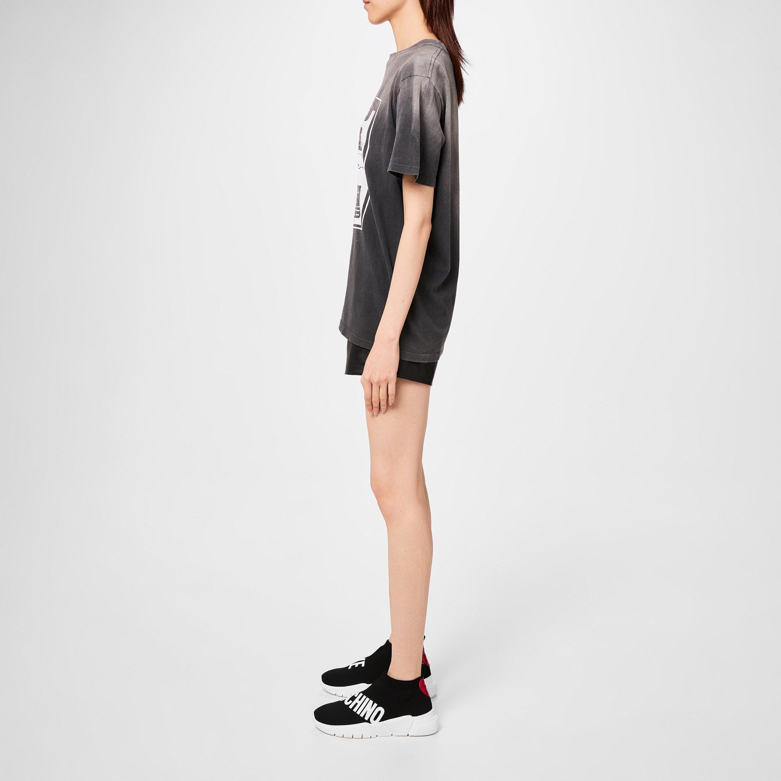 Black 00A - Love Moschino - Logo Strap Sock Trainers - 6