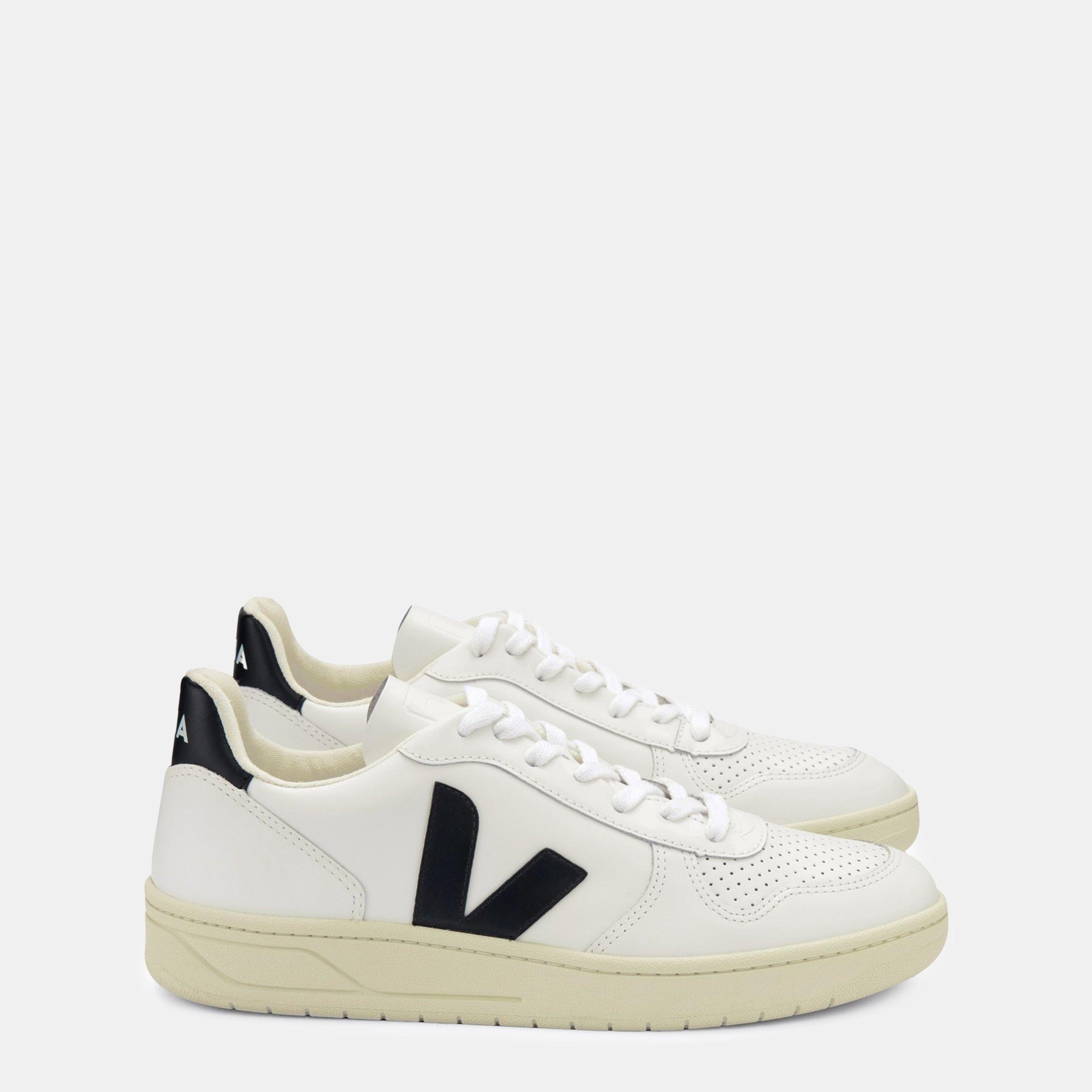 Ex White/Black - Veja - V-10 Trainers - 3