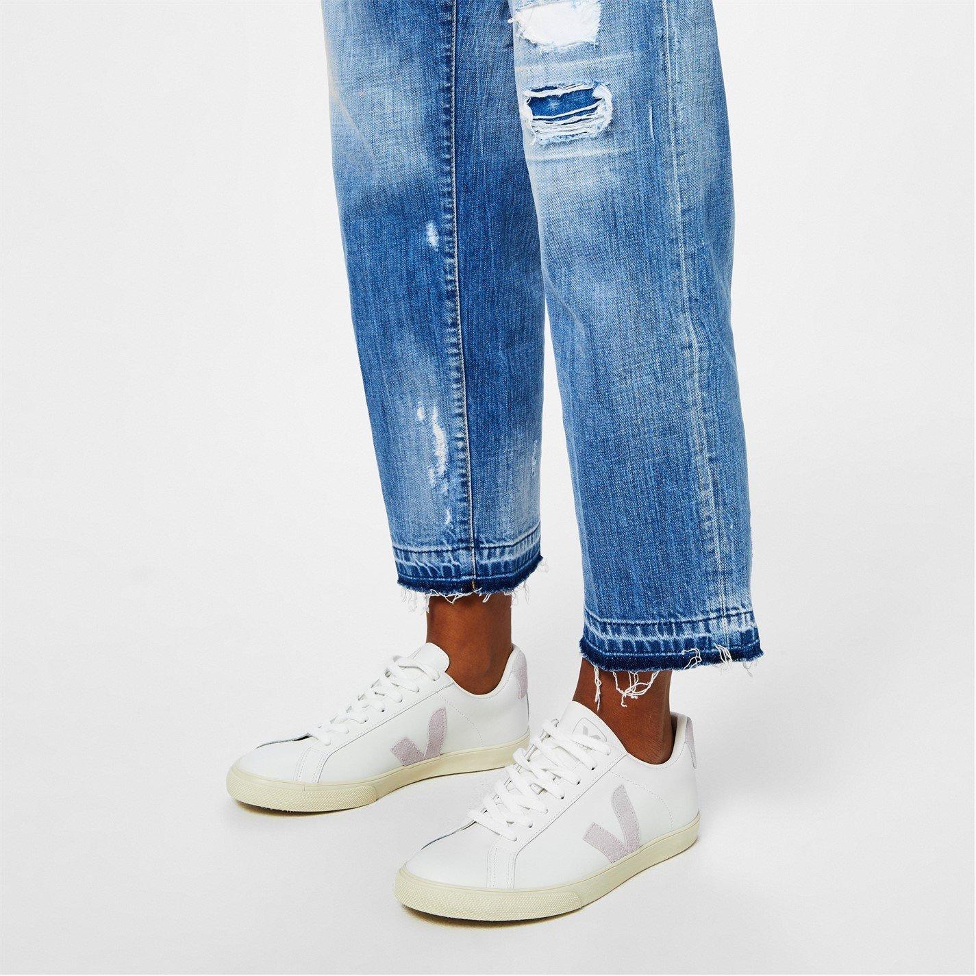 White/Parme - Veja - Esplar Trainers - 2