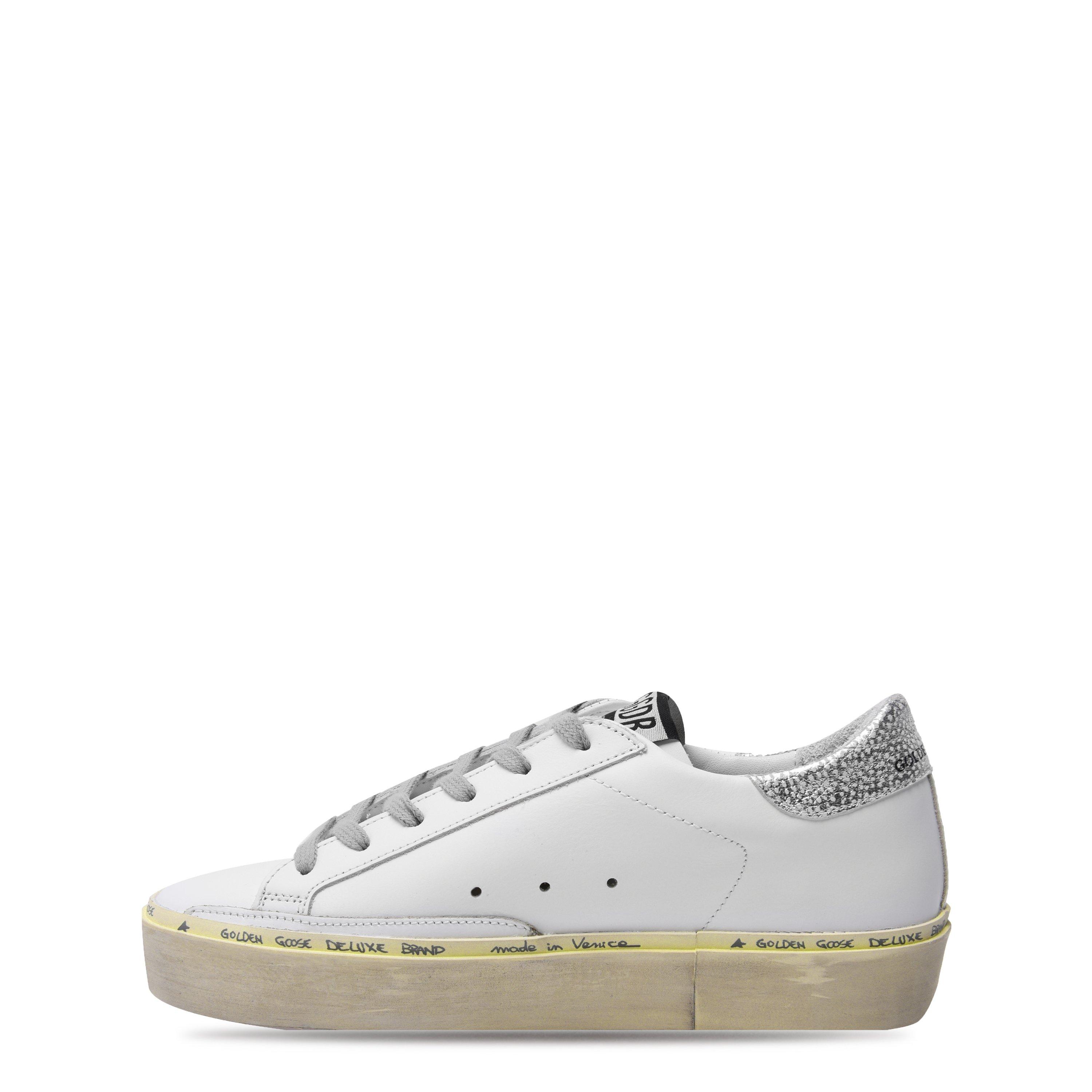 Wht/Slvr 80185 - Golden Goose - Hi Star - 3