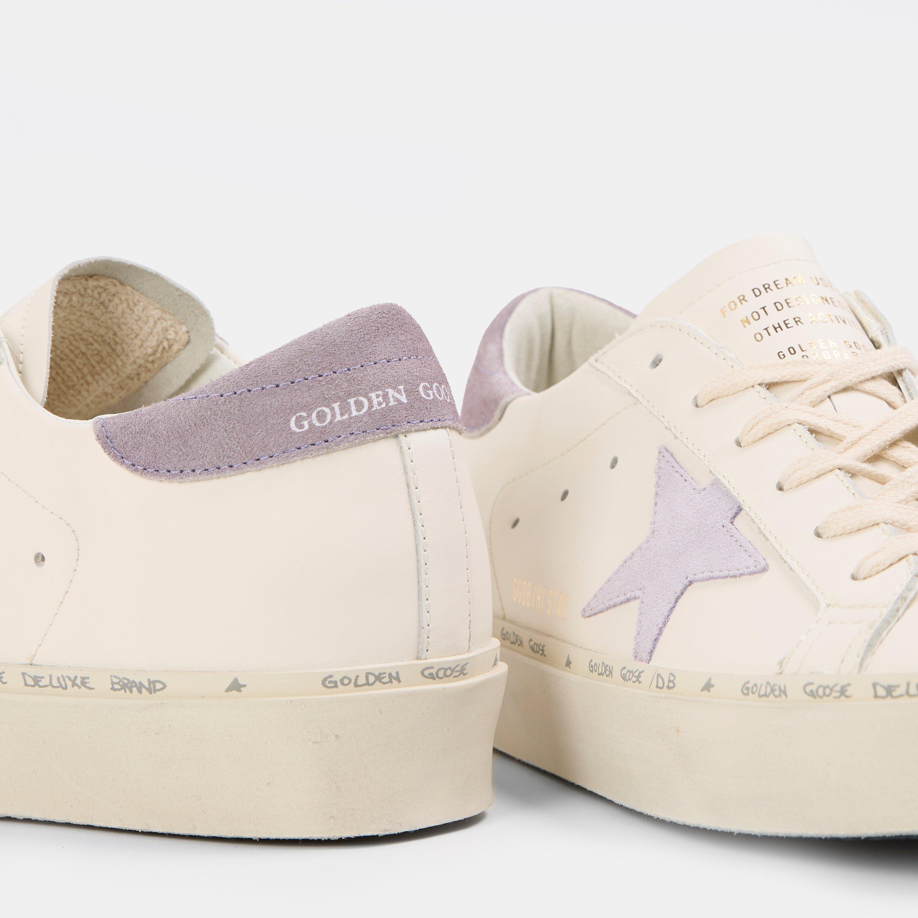 White/Lilac - Golden Goose - Hi Star - 4