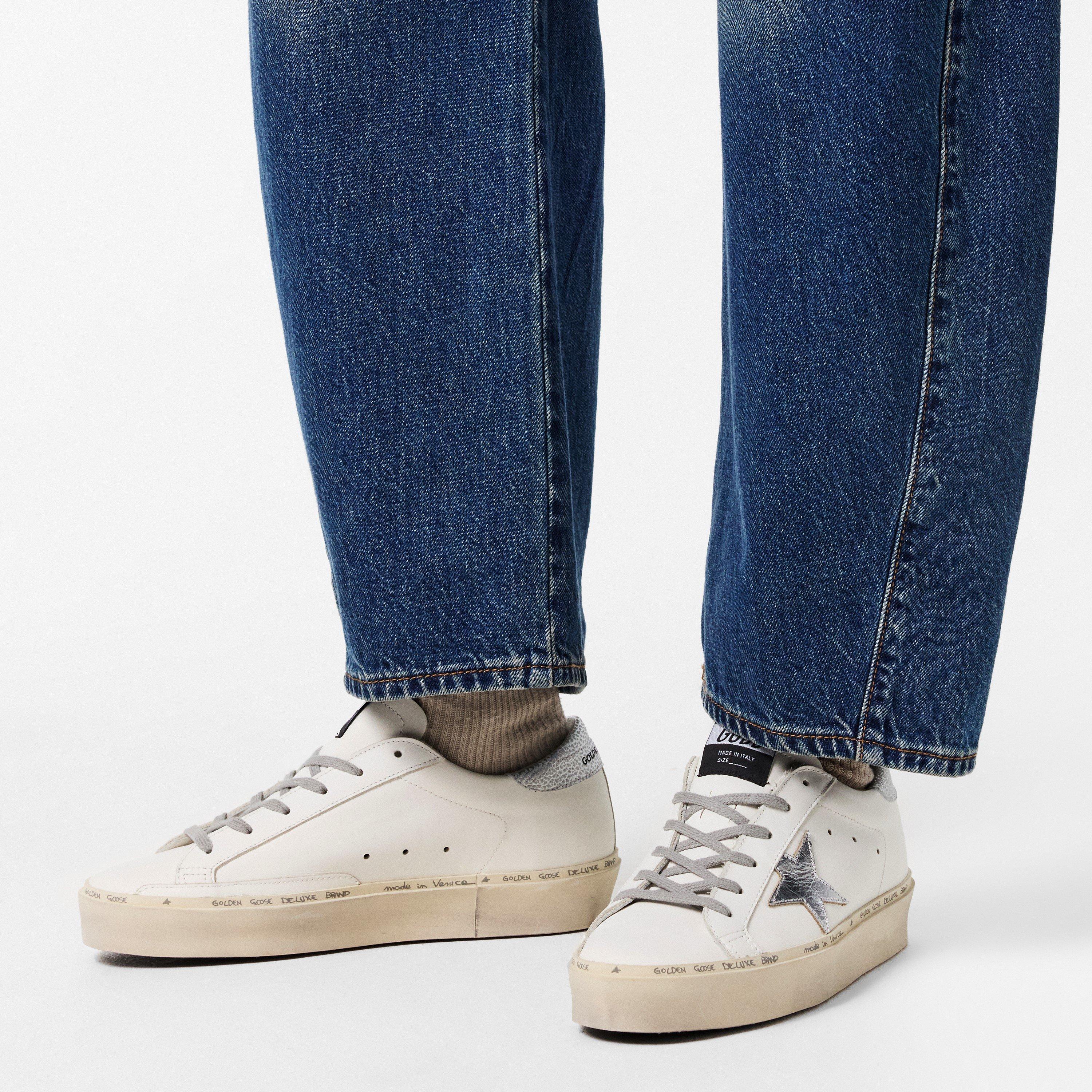 White/Silver - Golden Goose - Hi Star - 3