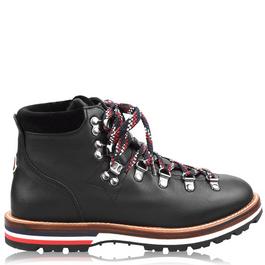 Moncler Blanche Lace Up Boots