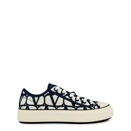 Valentino Garavani Icongraphe Canvas Low Trainers