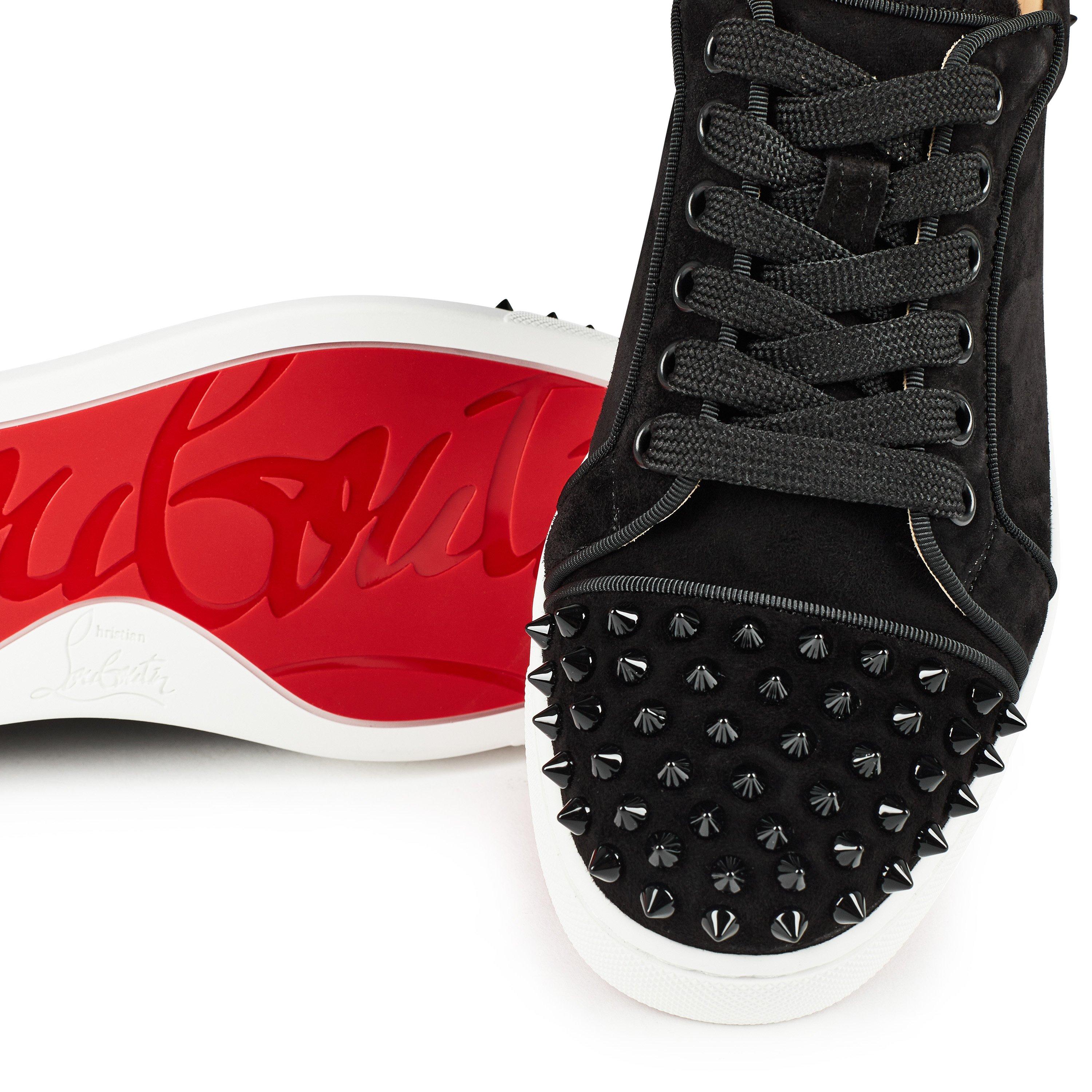 Black CM53 - Christian Louboutin - Viera 2 Orlato Embellished Sneakers - 4