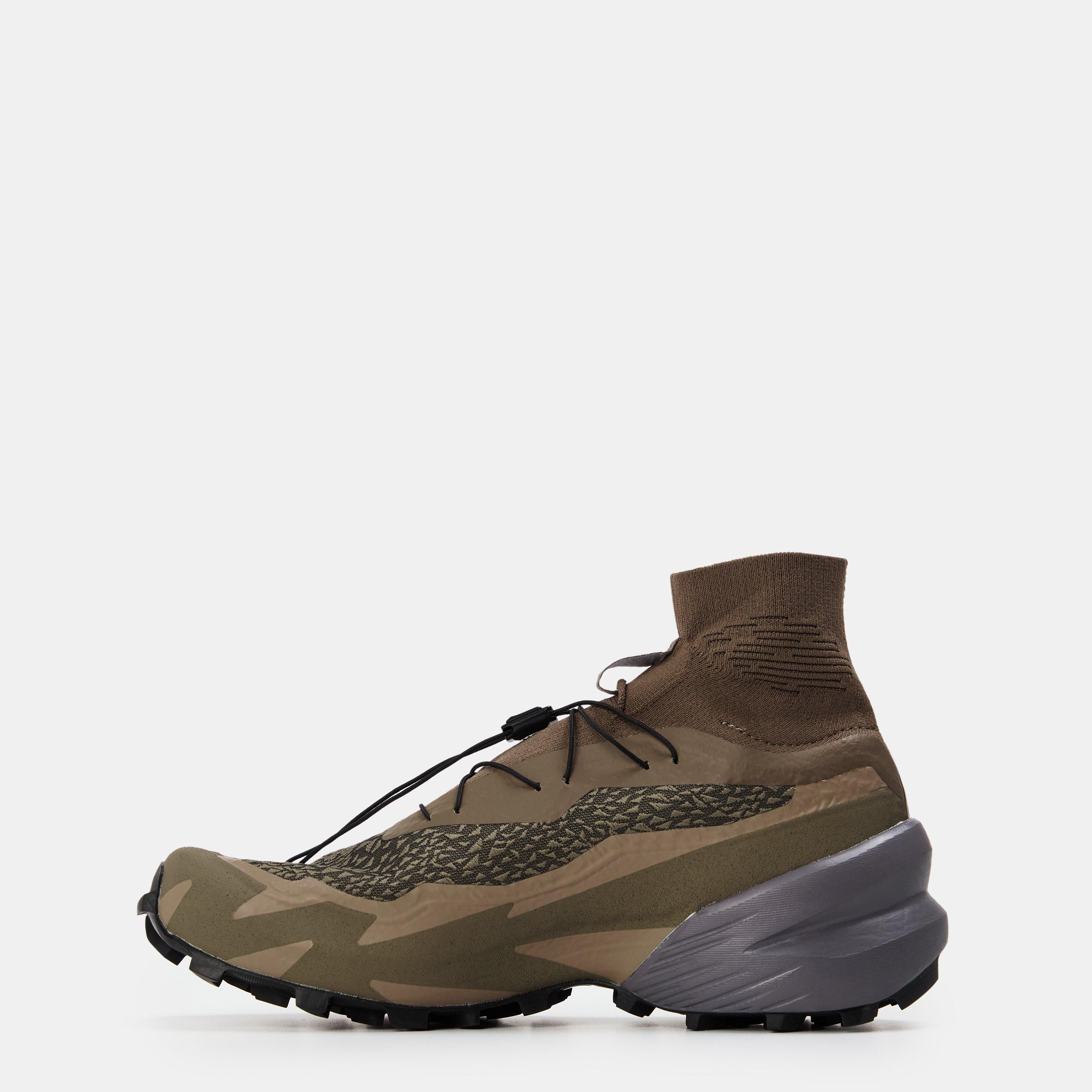 Stone Grey - Salomon - Women's Speedcross High-Top Trainers - 2