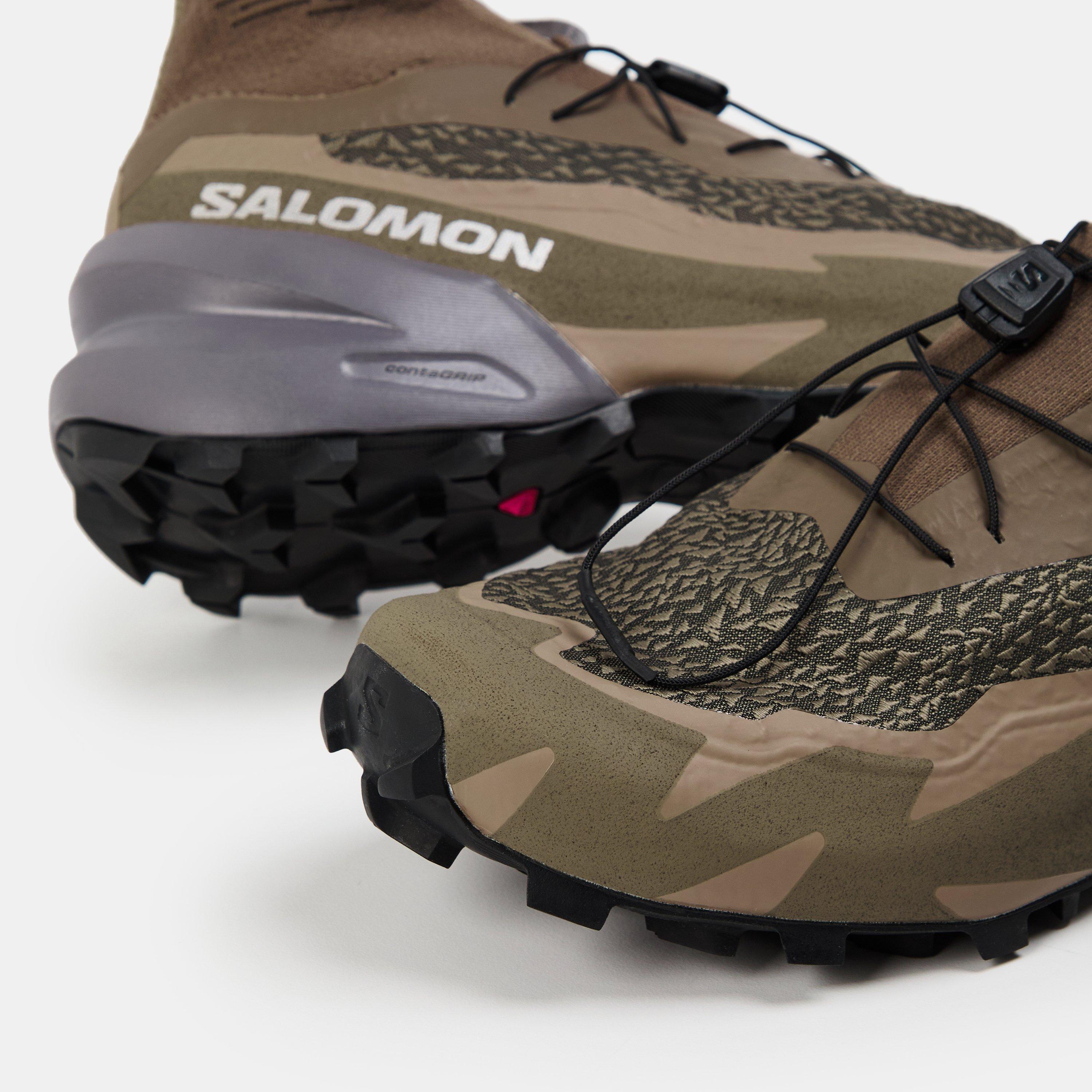 Stone Grey - Salomon - Women's Speedcross High-Top Trainers - 4