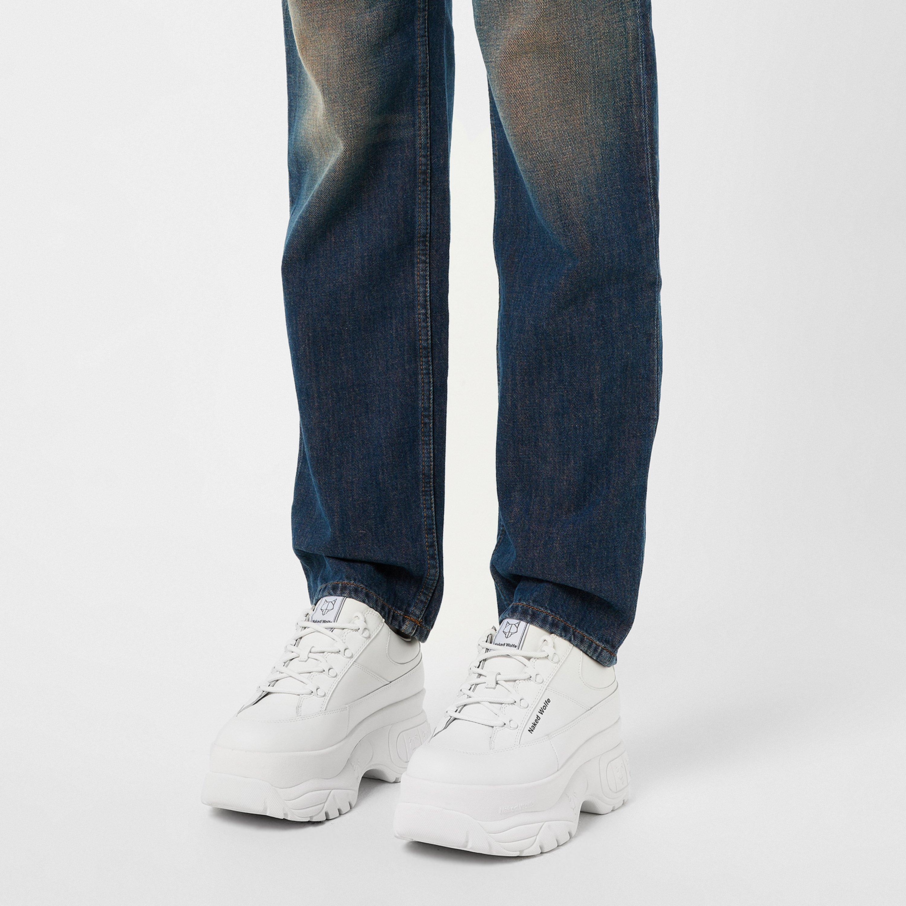 White Leather - Naked Wolfe - Sporty - 2