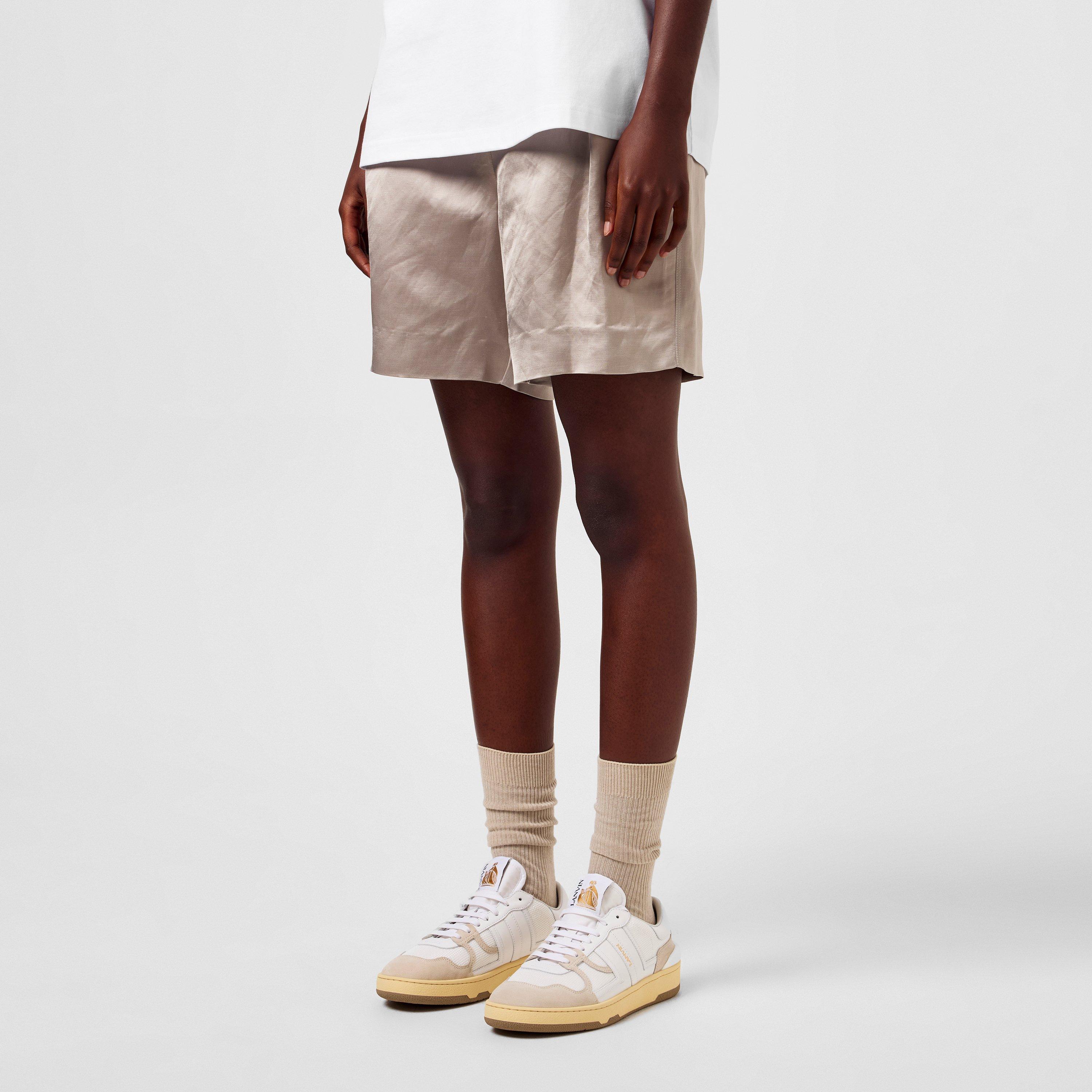 White - Lanvin - Clay Mesh Sneakers - 2