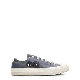 Comme des Garcons PLAY X Converse Half Peeping Heart Chuck Taylor 70 Trainers