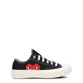 Comme des Garcons PLAY X Converse Half Peeping Heart Chuck Taylor 70 Trainers