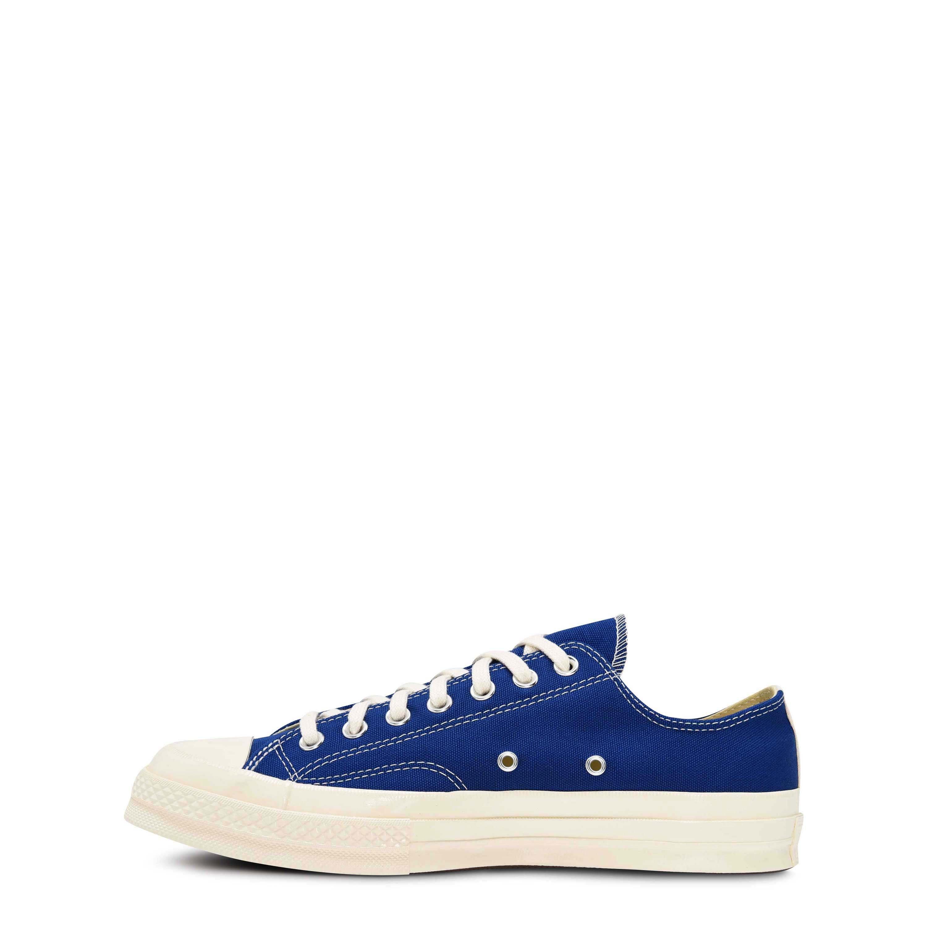 Blue 2 - Comme des Garcons PLAY - X Converse Half Peeping Heart Chuck Taylor 70 Trainers - 3