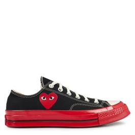 Comme des Garcons PLAY X Converse Half Peeping Heart Chuck Taylor 70 Trainers