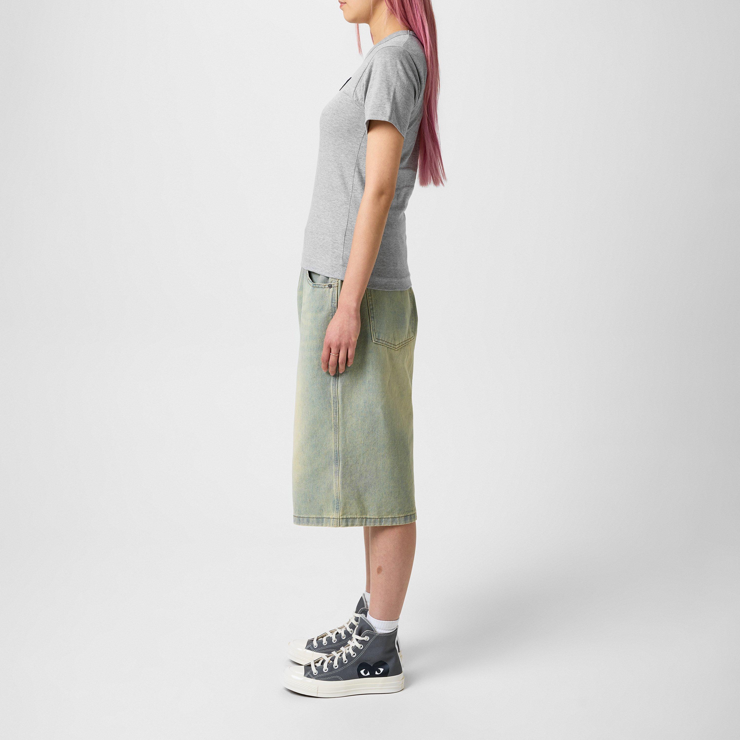 Grey - Comme des Garcons PLAY - Large Heart Chuck Taylor 70 All Star High - 6