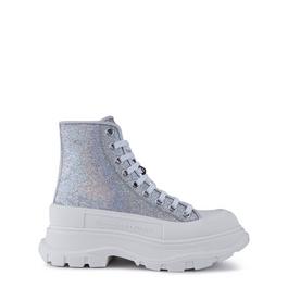 Alexander McQueen Tread Slick Glitter Boots