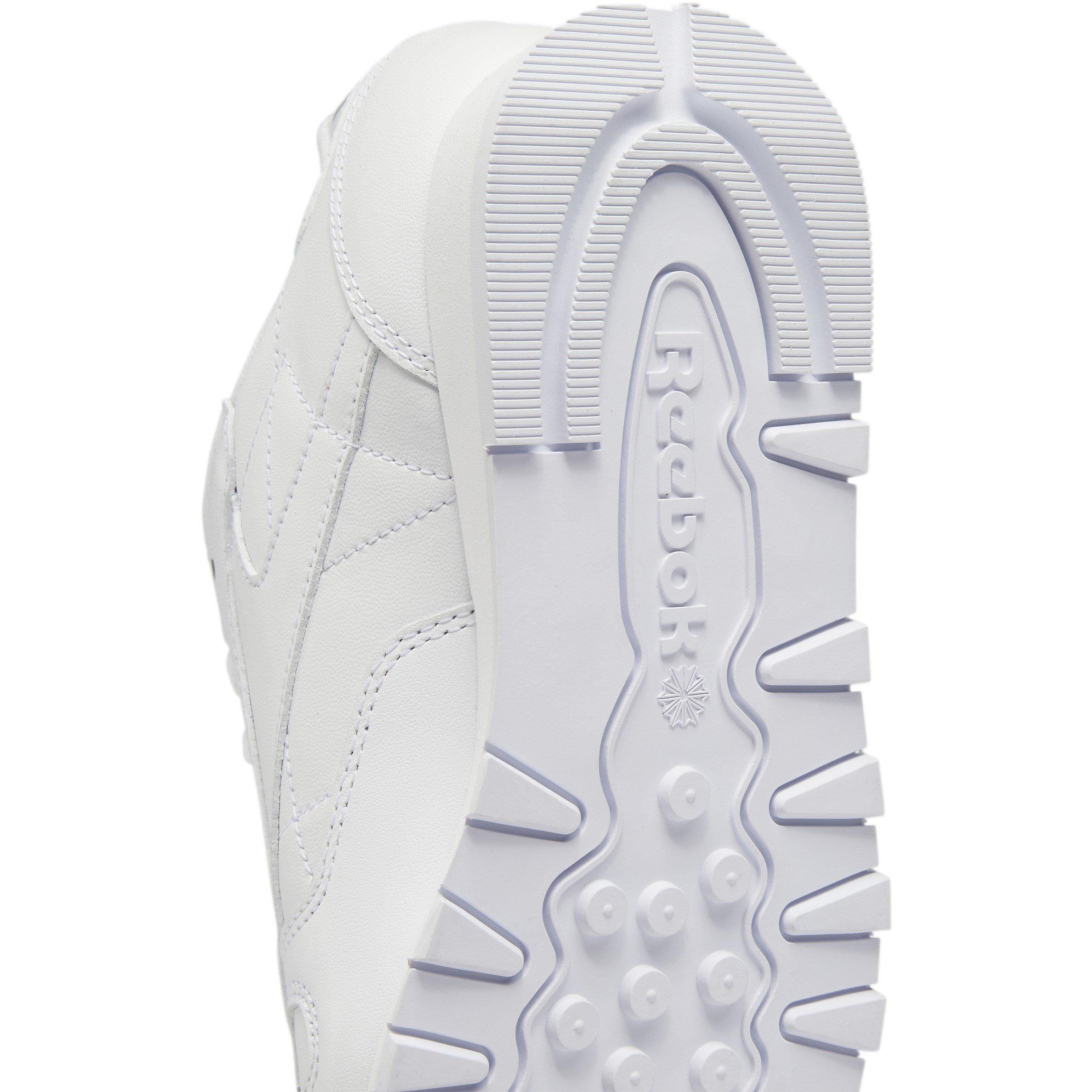 White - Reebok - Women's Classic Leather Shoes - 8