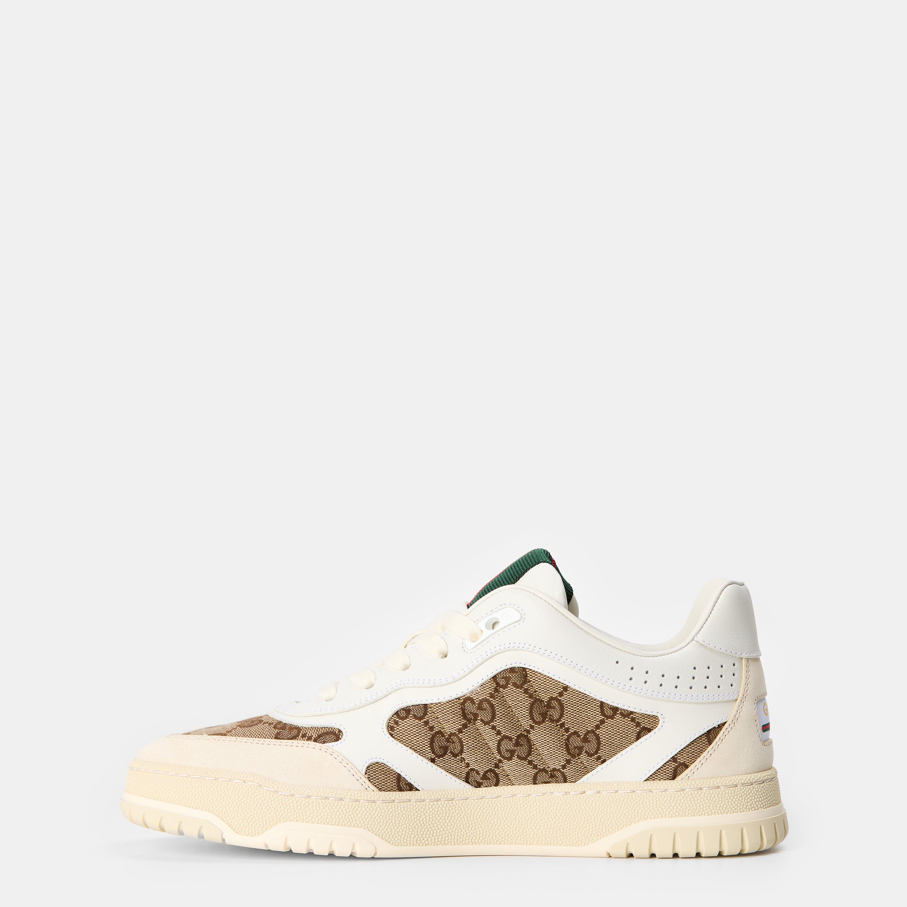 Ivory Beige - Gucci - Women's Web Low-Top Trainers - 2