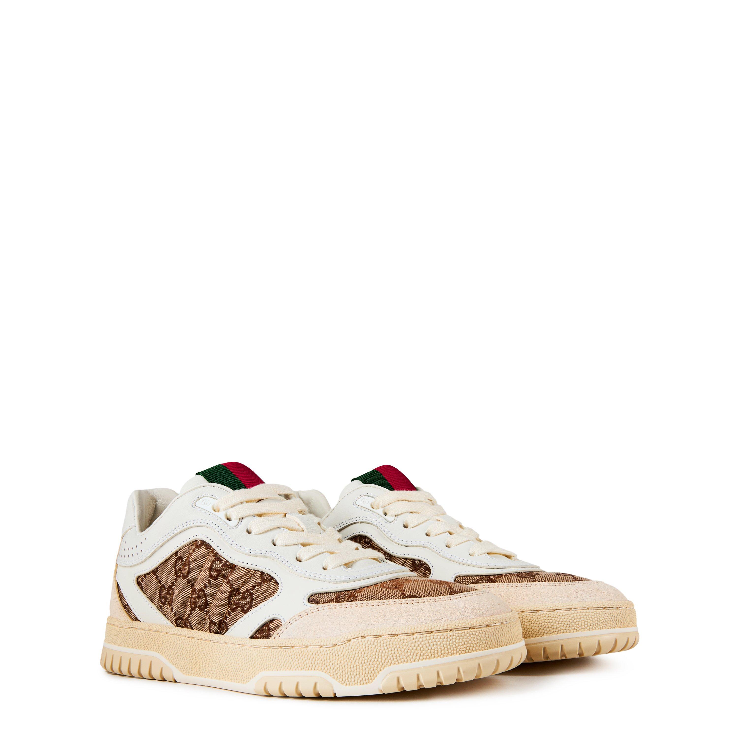 Ivory Beige - Gucci - Women's Web Low-Top Trainers - 4