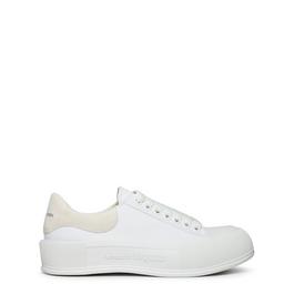 Alexander McQueen Deck Lace Up Plimsoll Trainers