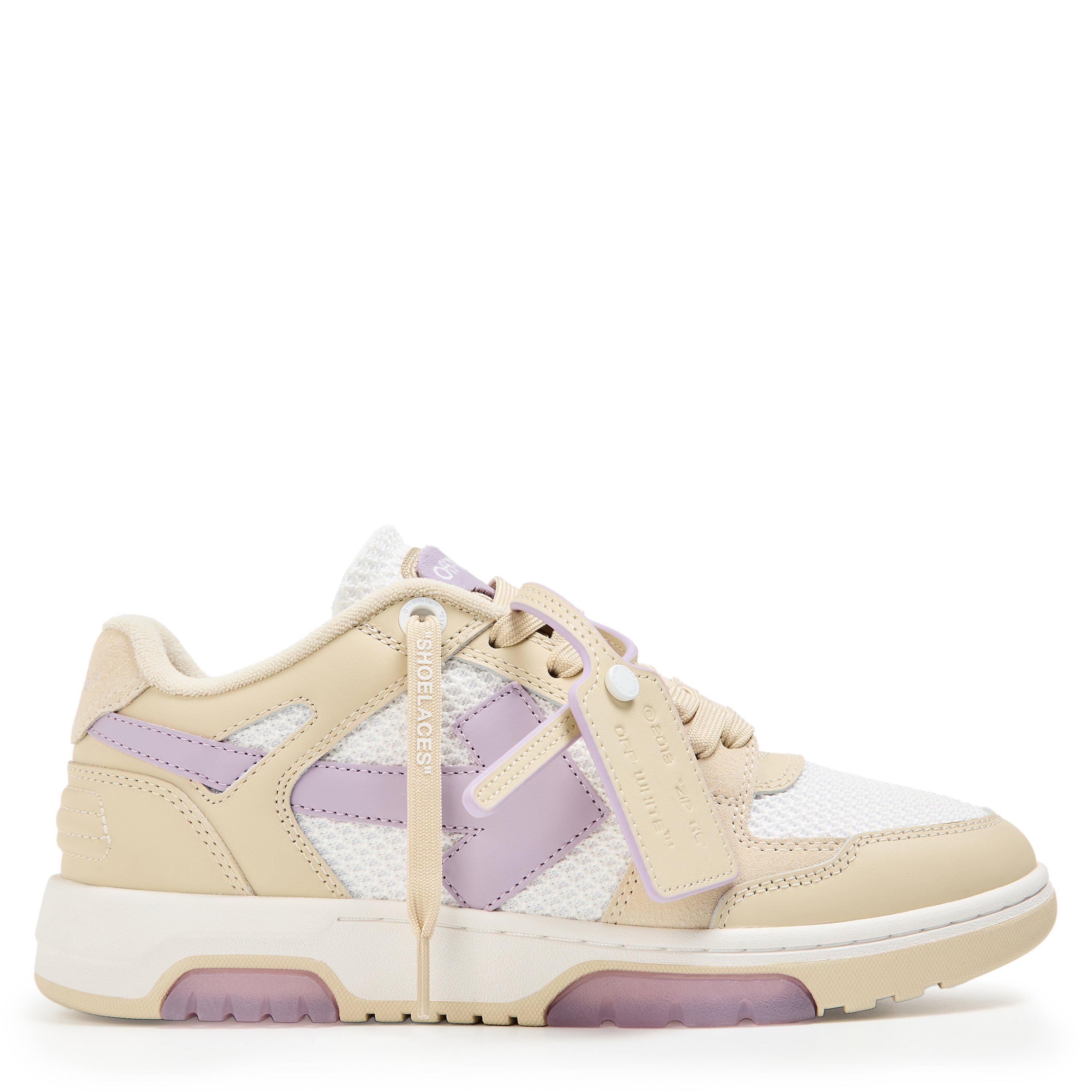 Beige/Lavander - Off White - Women's OOO Slim Eco-conscious Sneakers - 1