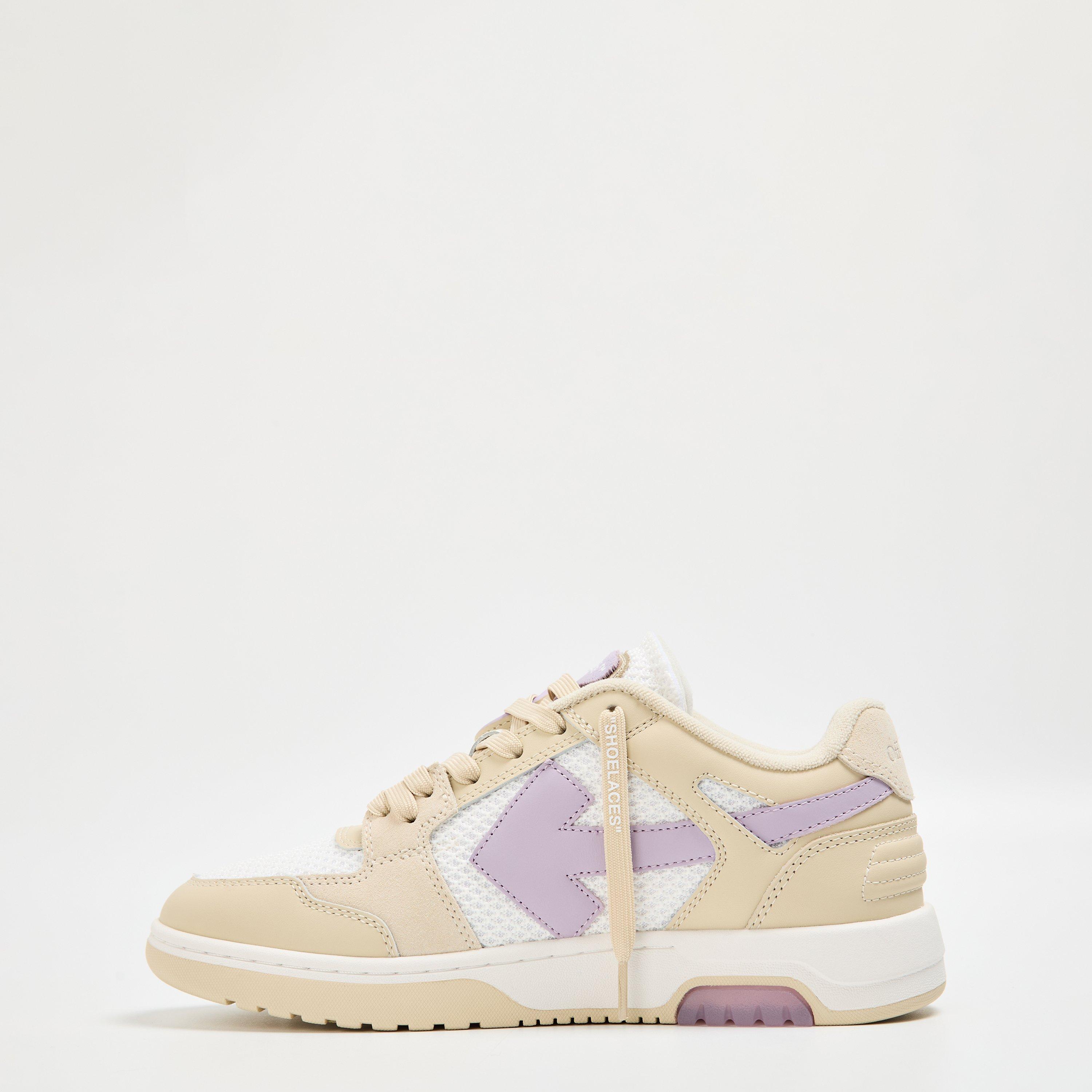 Beige/Lavander - Off White - Women's OOO Slim Eco-conscious Sneakers - 2