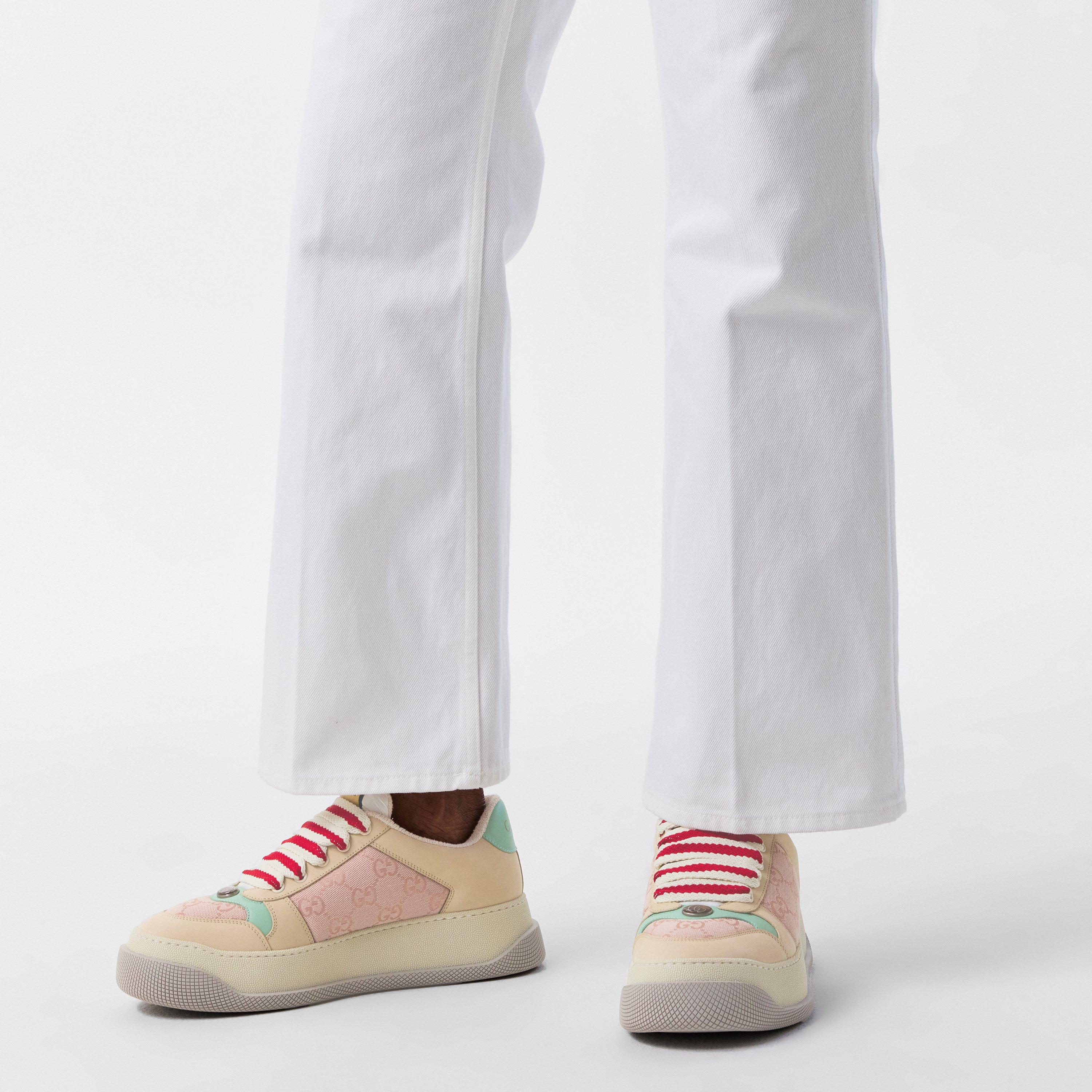 Nude Pnk 5644 - Gucci - Screener Sneakers - 3