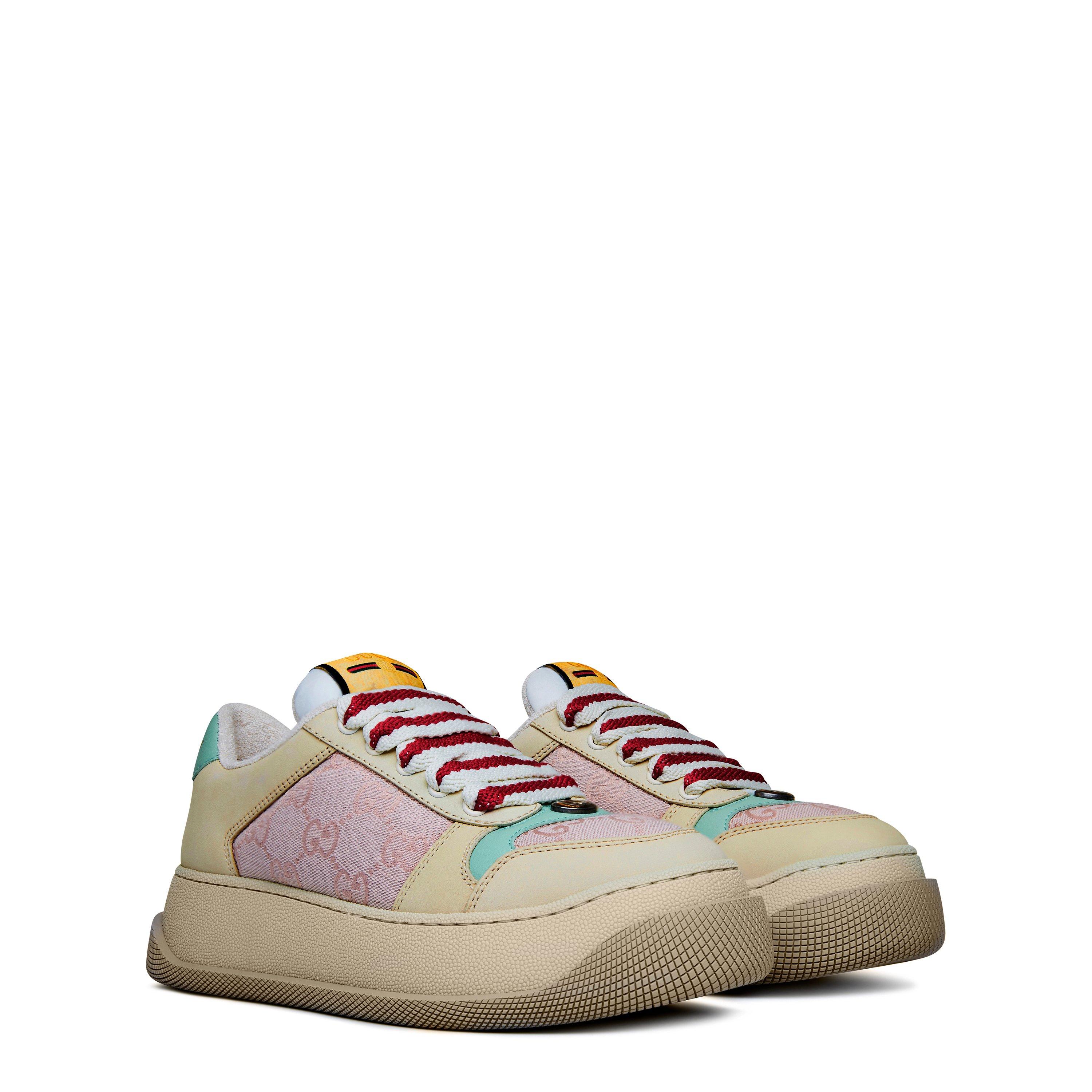 Nude Pnk 5644 - Gucci - Screener Sneakers - 4