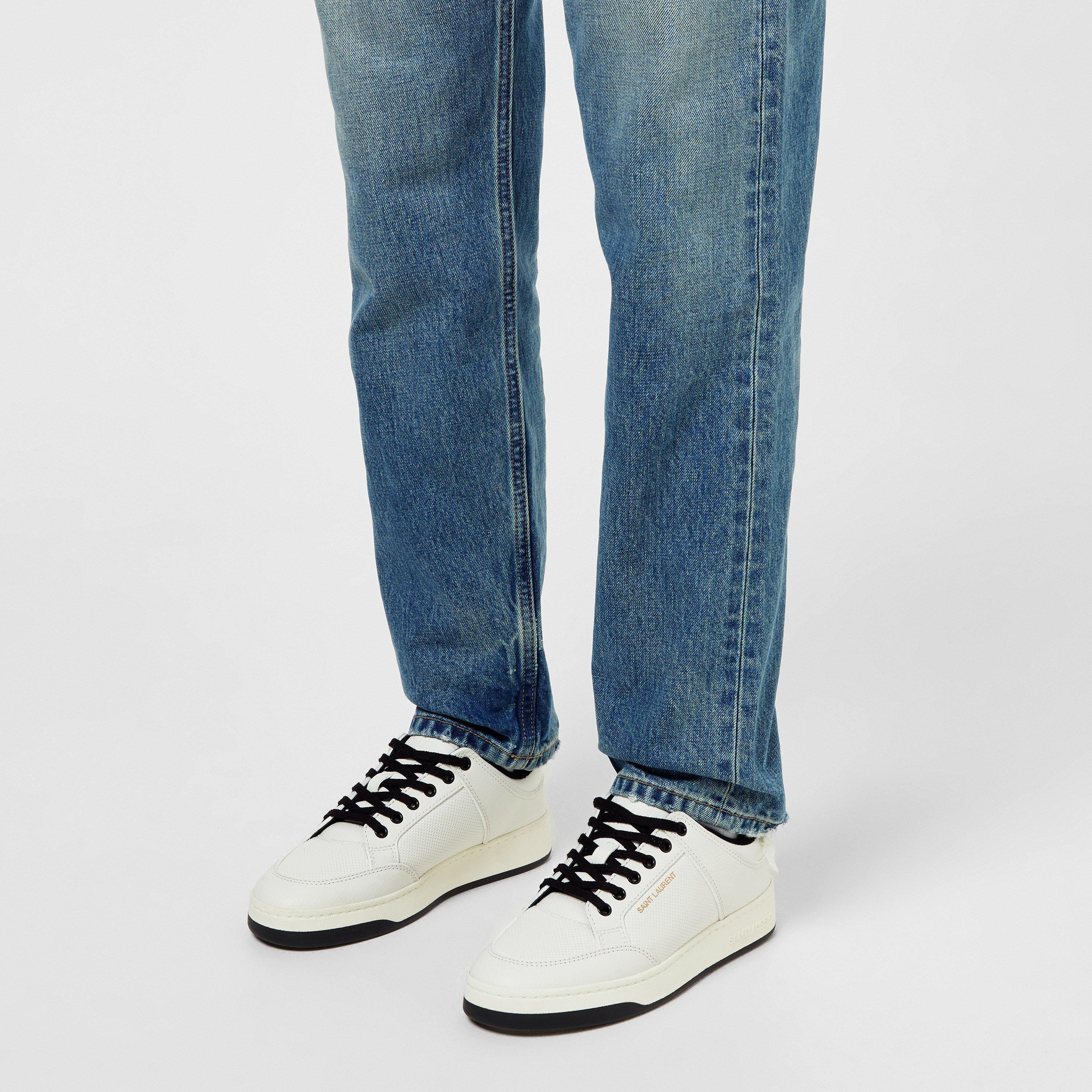 Wht/Blk 9030 - Saint Laurent - Sl/61 Sneakers - 2