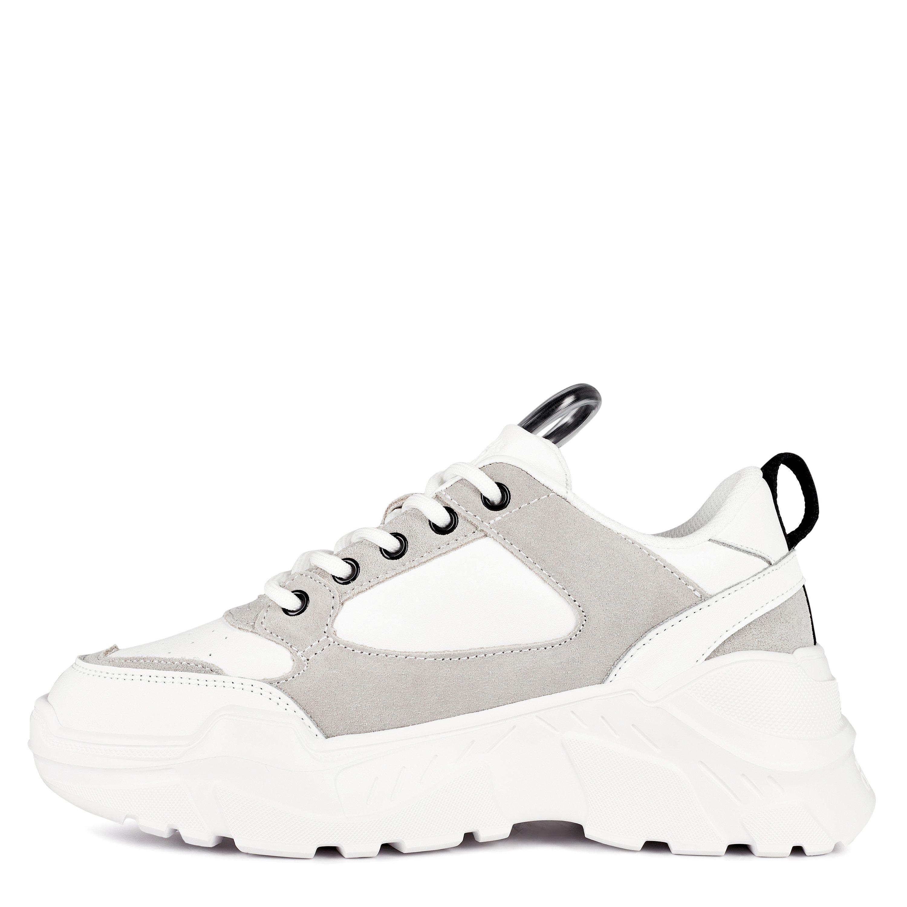 White 003 2 - Versace Jeans Couture - Suede Logo Trainers - 3