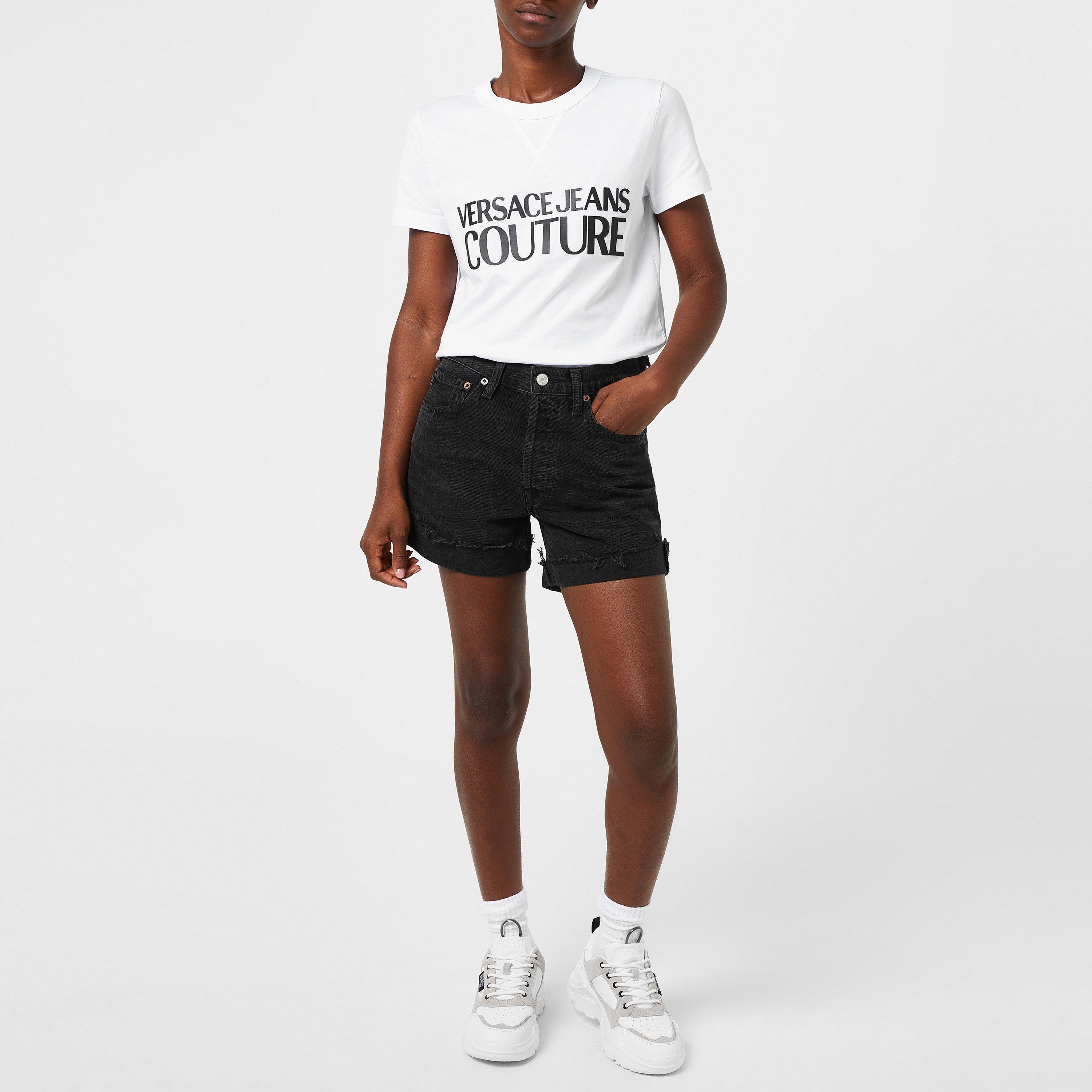 White 003 2 - Versace Jeans Couture - Suede Logo Trainers - 6