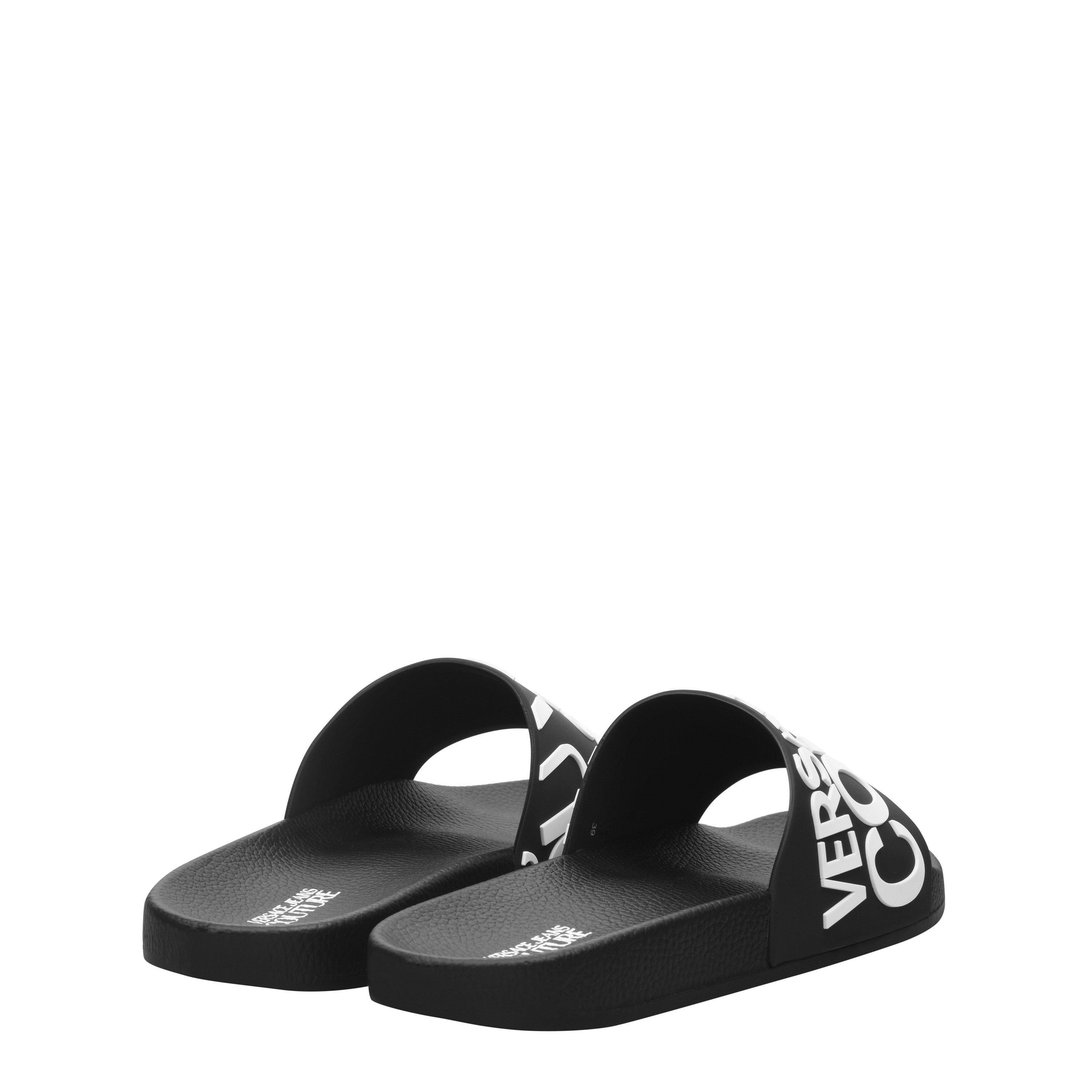 Blk/Wht E899 - Versace Jeans Couture - Logo Sliders - 4