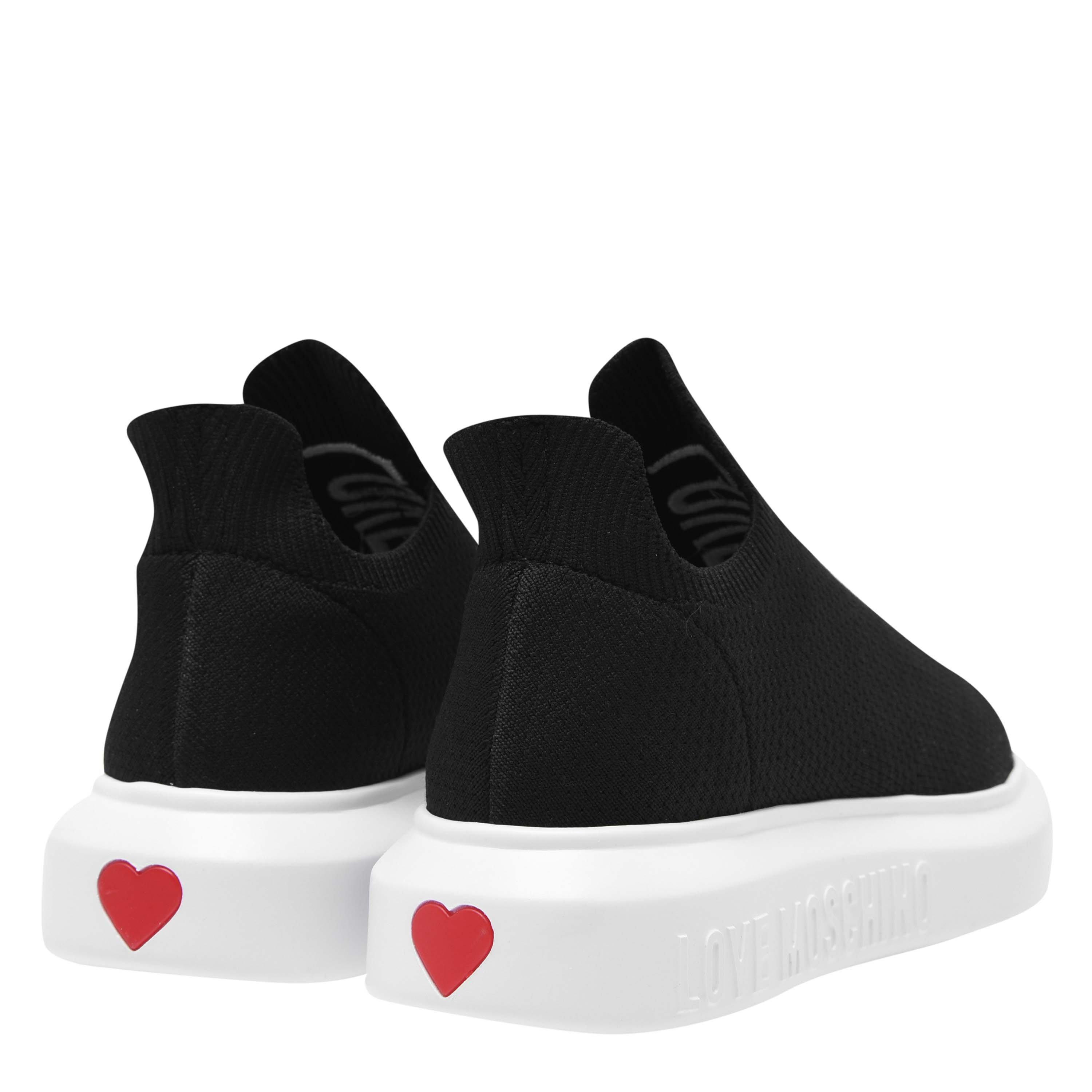 Black 000 - Love Moschino - Love Moschino Chunky Sock Low Trainers - 5