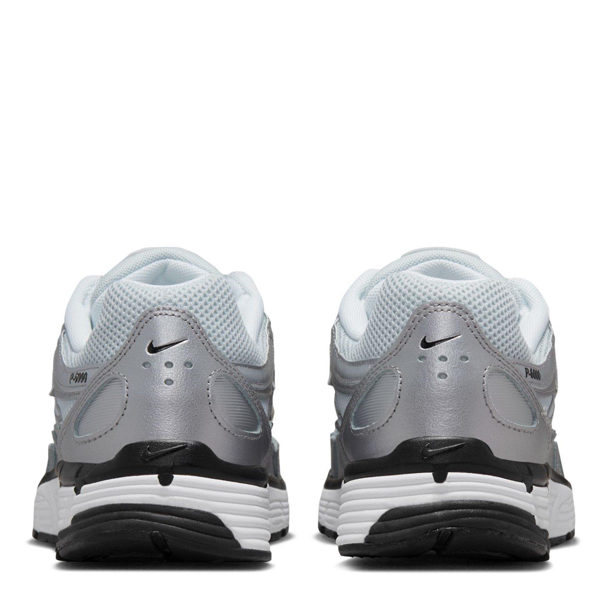 Wht/Blk/Silver - Nike - P-6000 Shoes Womens - 4