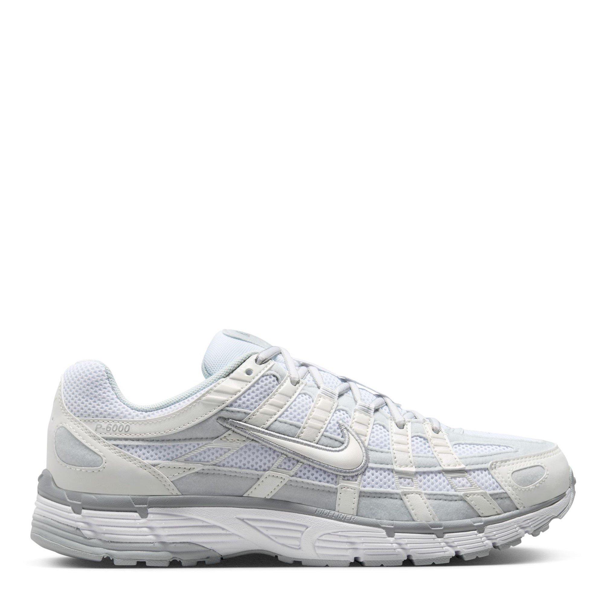 Nike Women's P-6000 Shoes - Triple White - 6 (40)