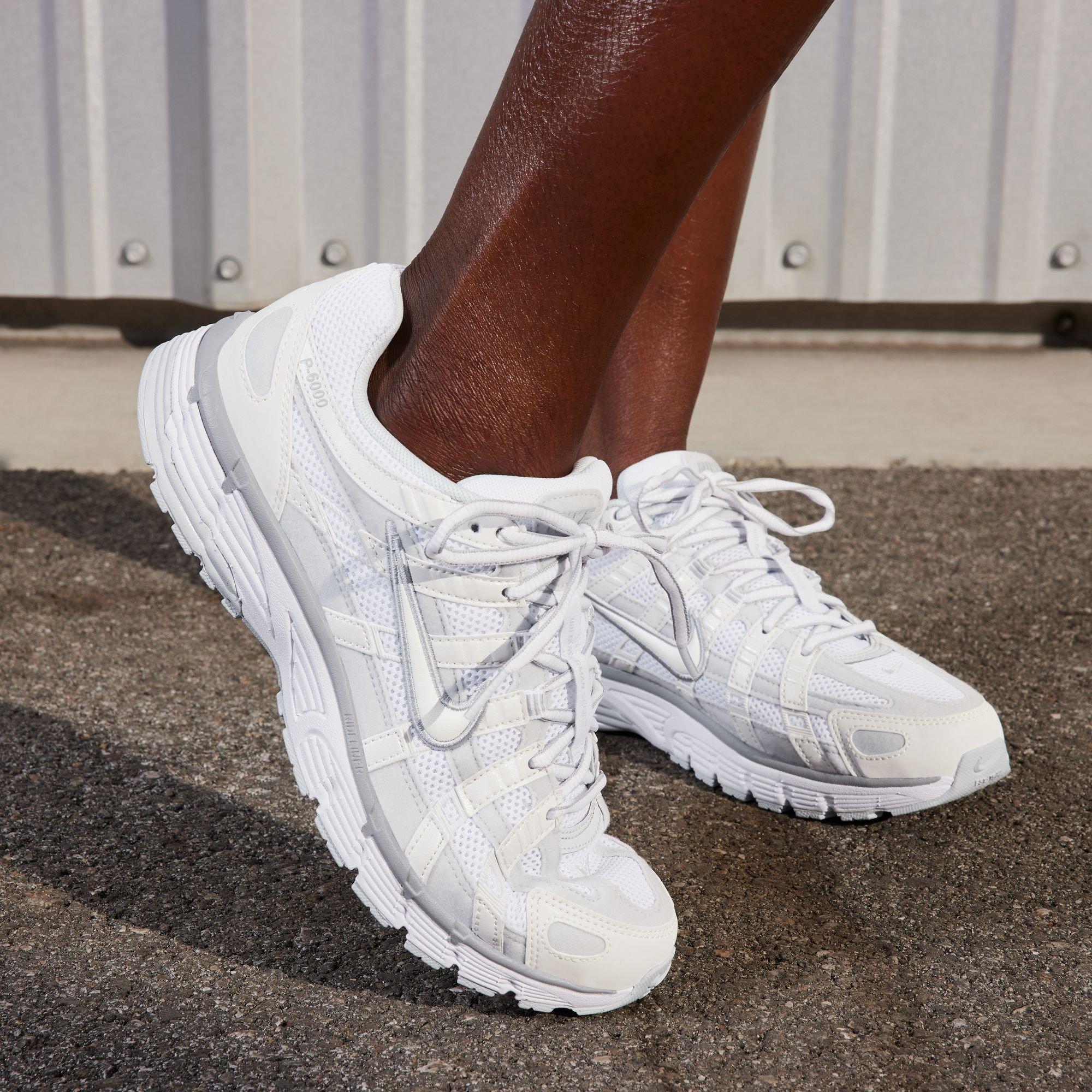 Triple White - Nike - P-6000 Shoes Womens - 3