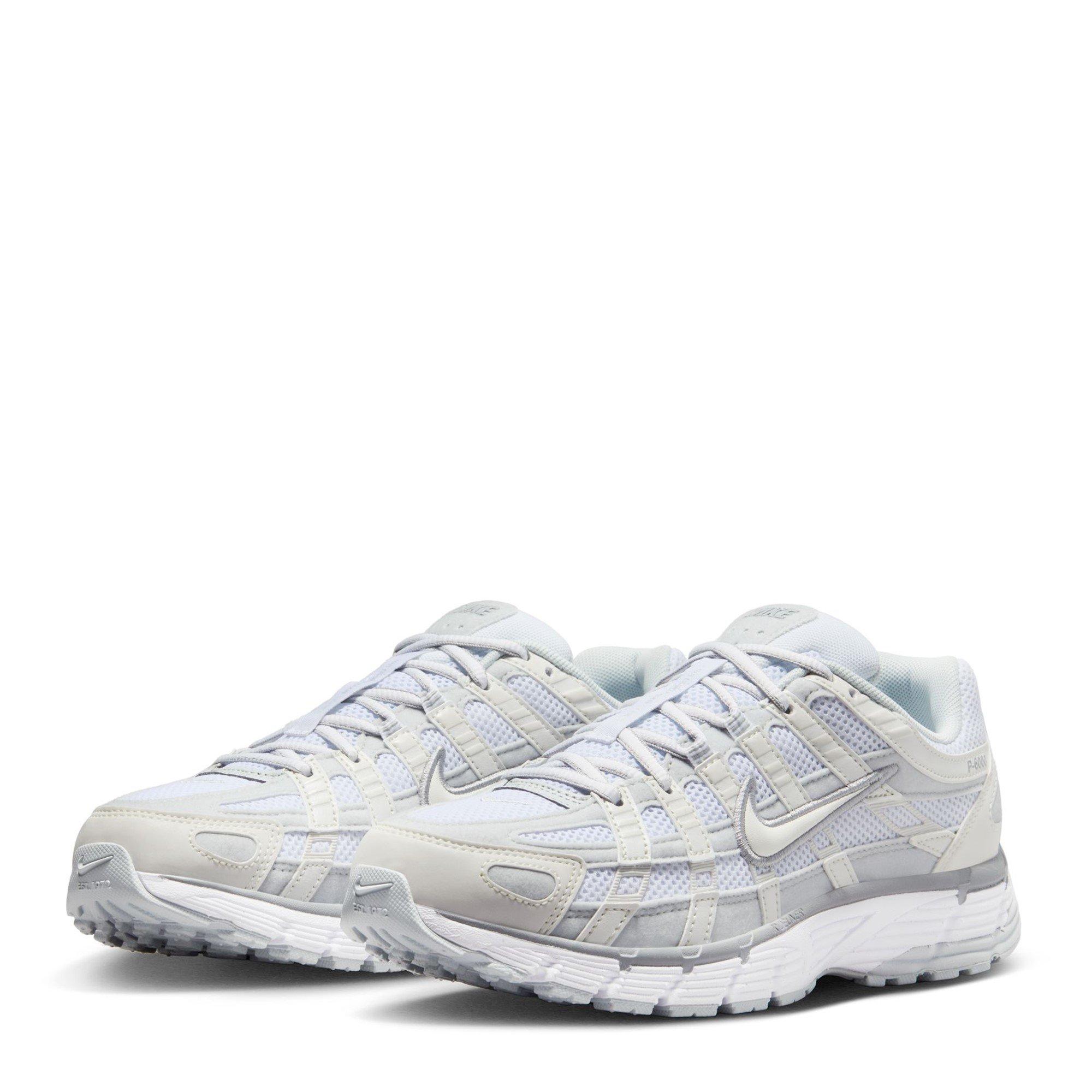Triple White - Nike - P-6000 Shoes Womens - 4