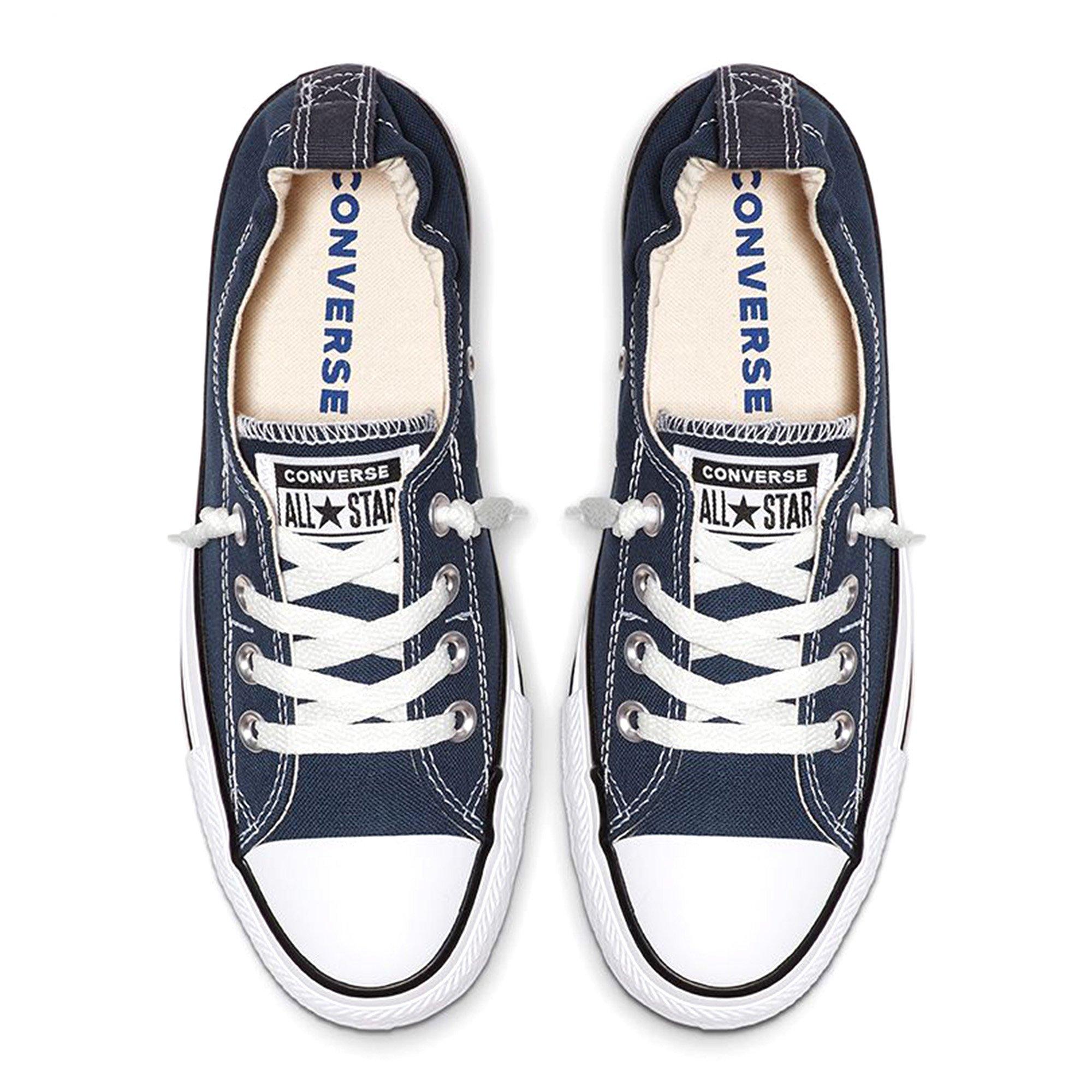 Navy - Converse - Low Trainers Womens - 4