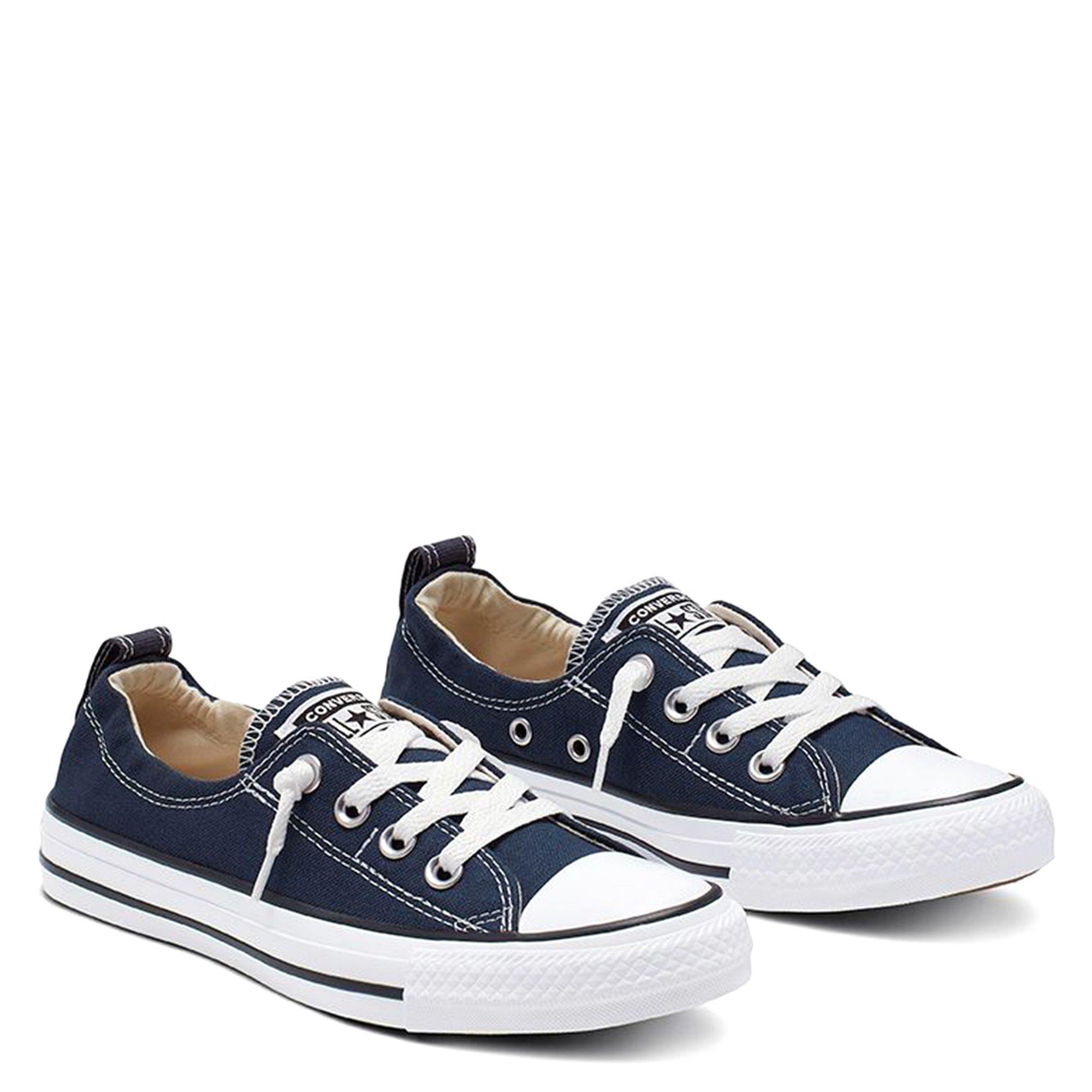 Navy - Converse - Low Trainers Womens - 6