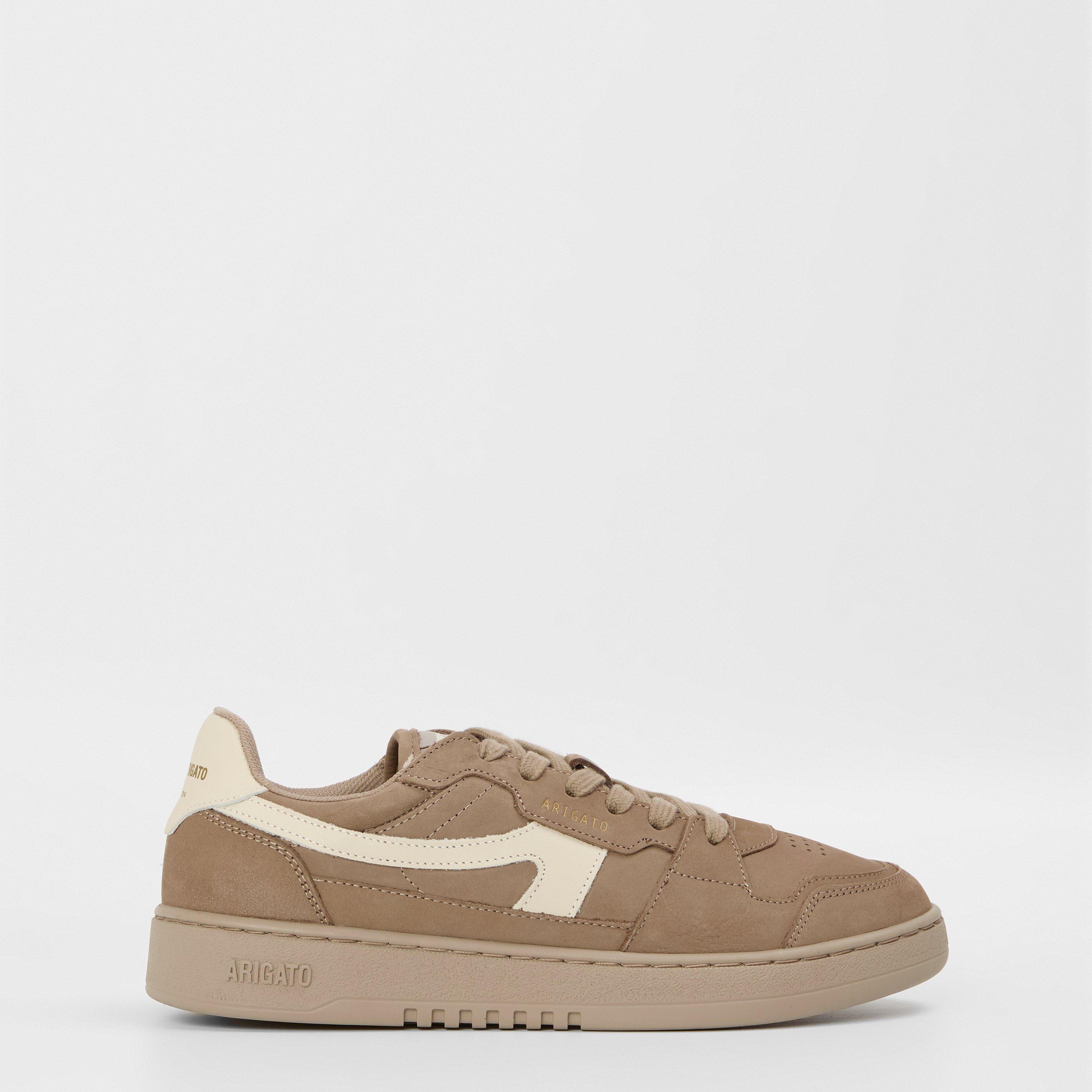 Axel Arigato Women's A-Dice Lo Leather Trainers - Dark Beige/Wht - Size 3.5 (36)