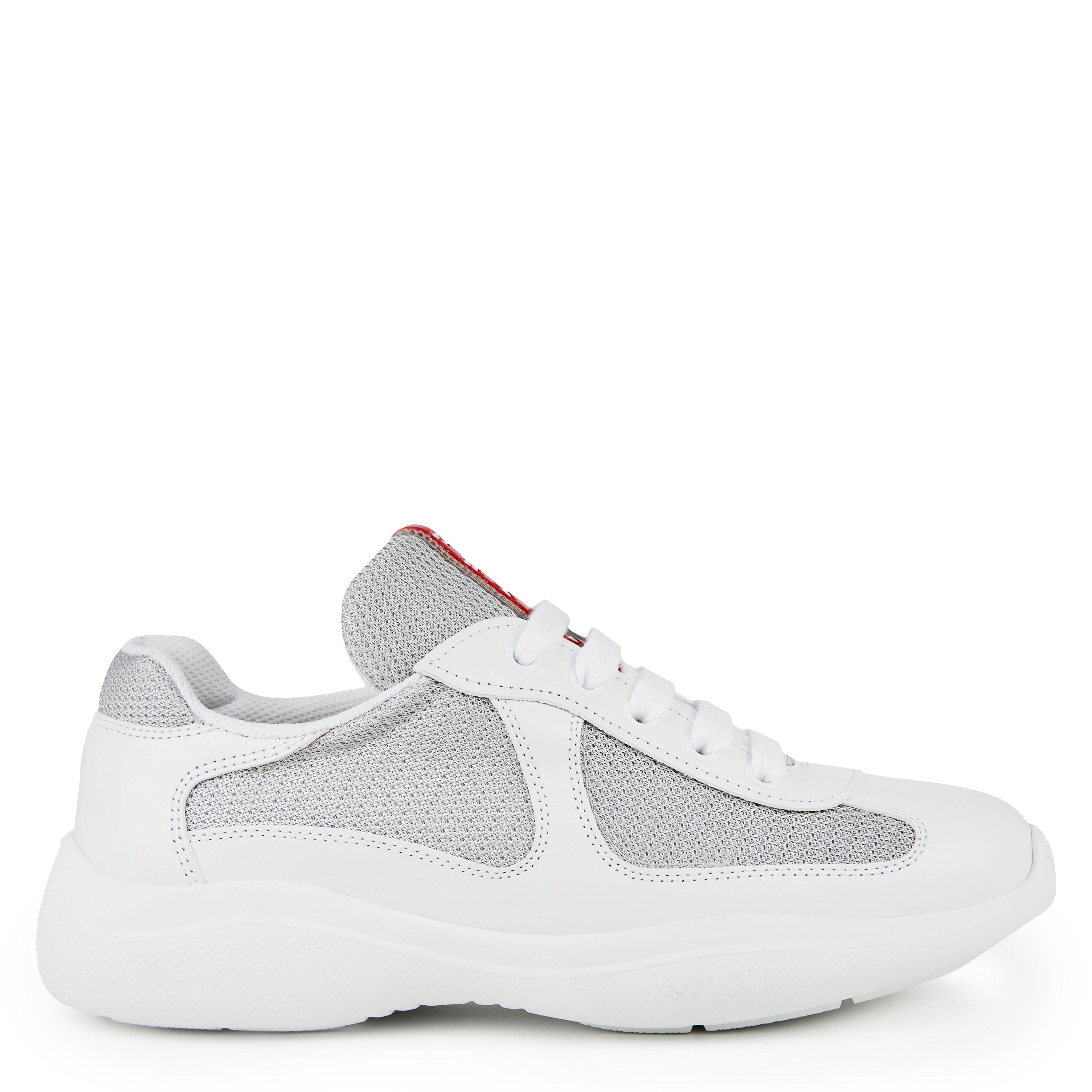 Wht/Slv F0J36 - Prada - Americas Cup Trainers - 1