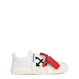 Off White Low Vulcanized Canvas Trainers