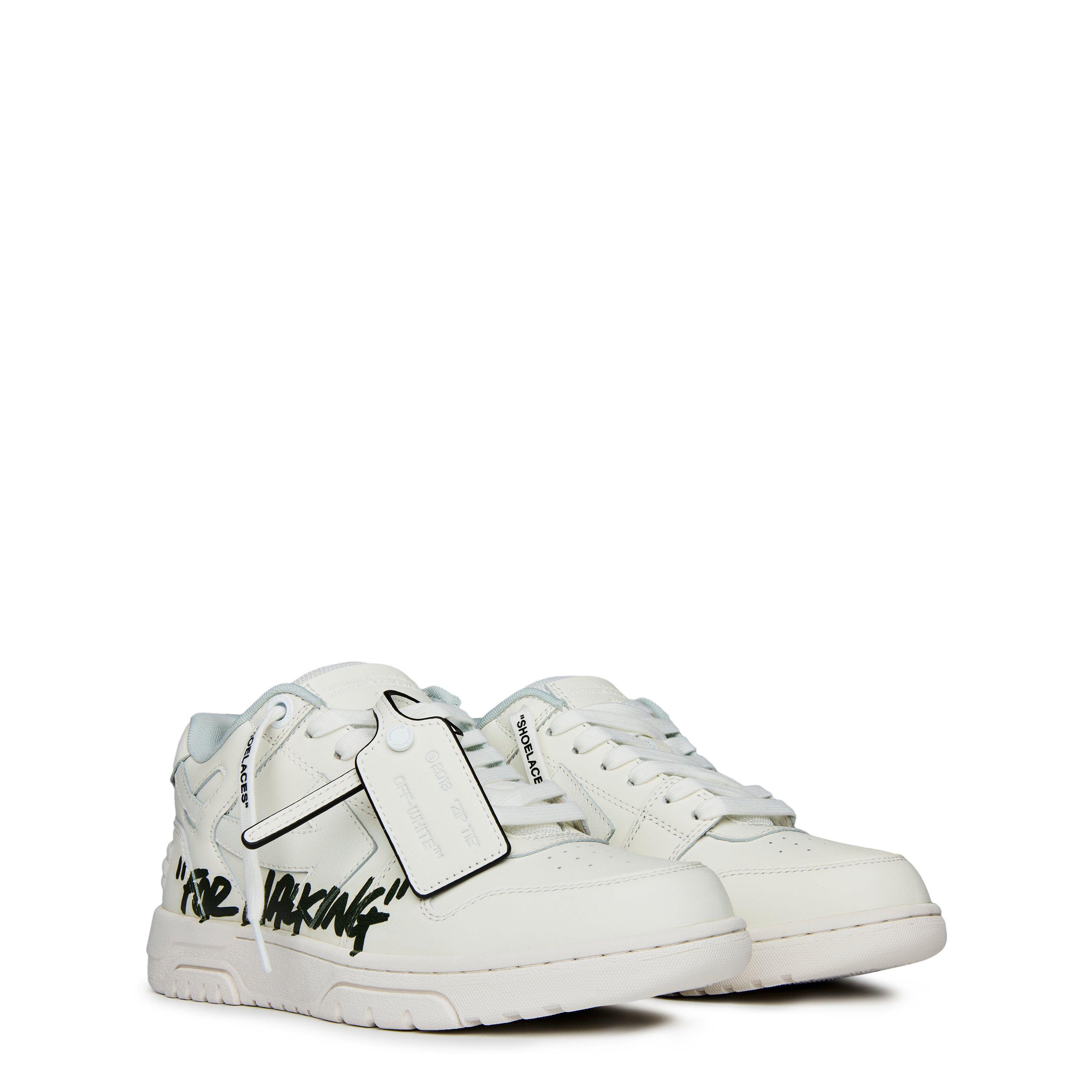Wht/ Blk 0110 - Off White - Women's Out Of Office Walking Sneakers - 4