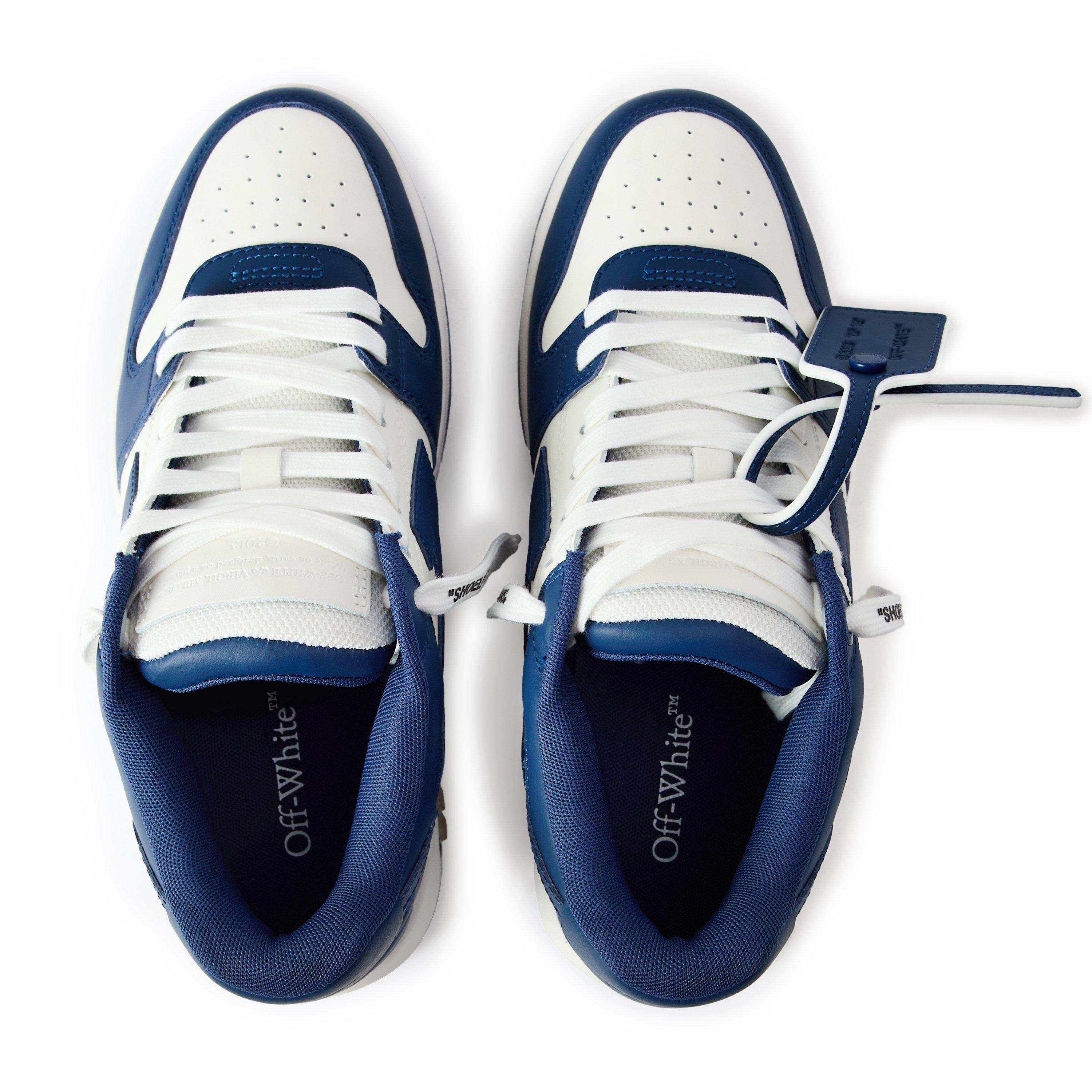 Koningsblauw - Off White - Women's Out Of Office Trainers, Signature Arrows Sneakers - 4