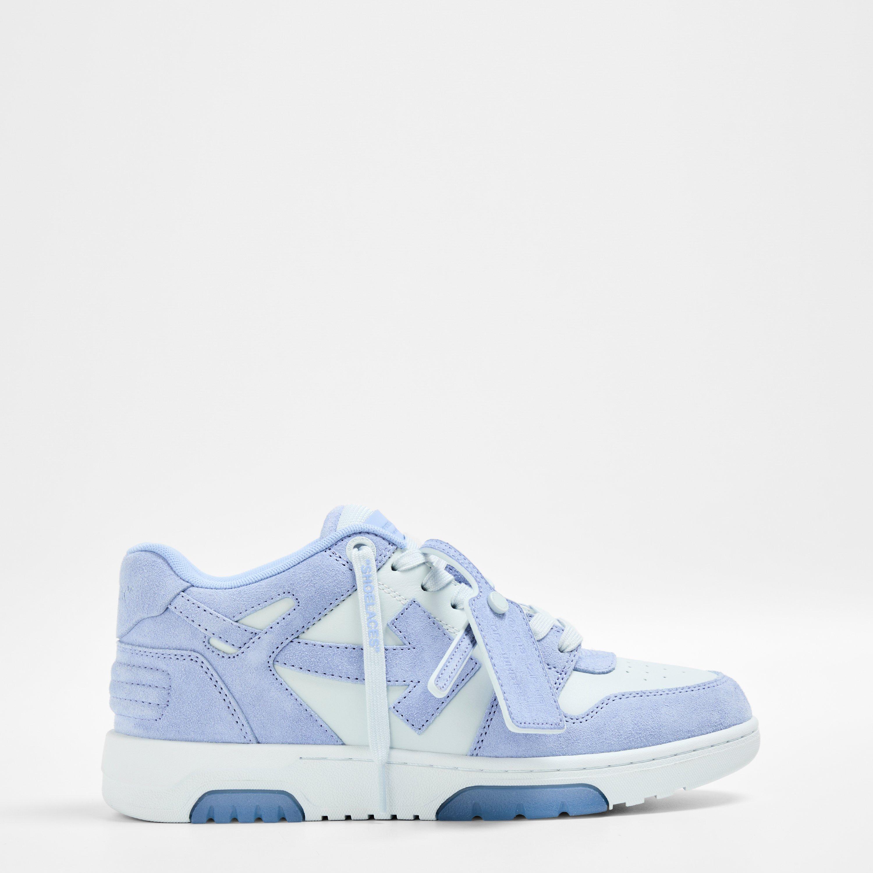 Dusty Blue/Ice - Off White - Women's Out Of Office Trainers, Signature Arrows Sneakers - 1