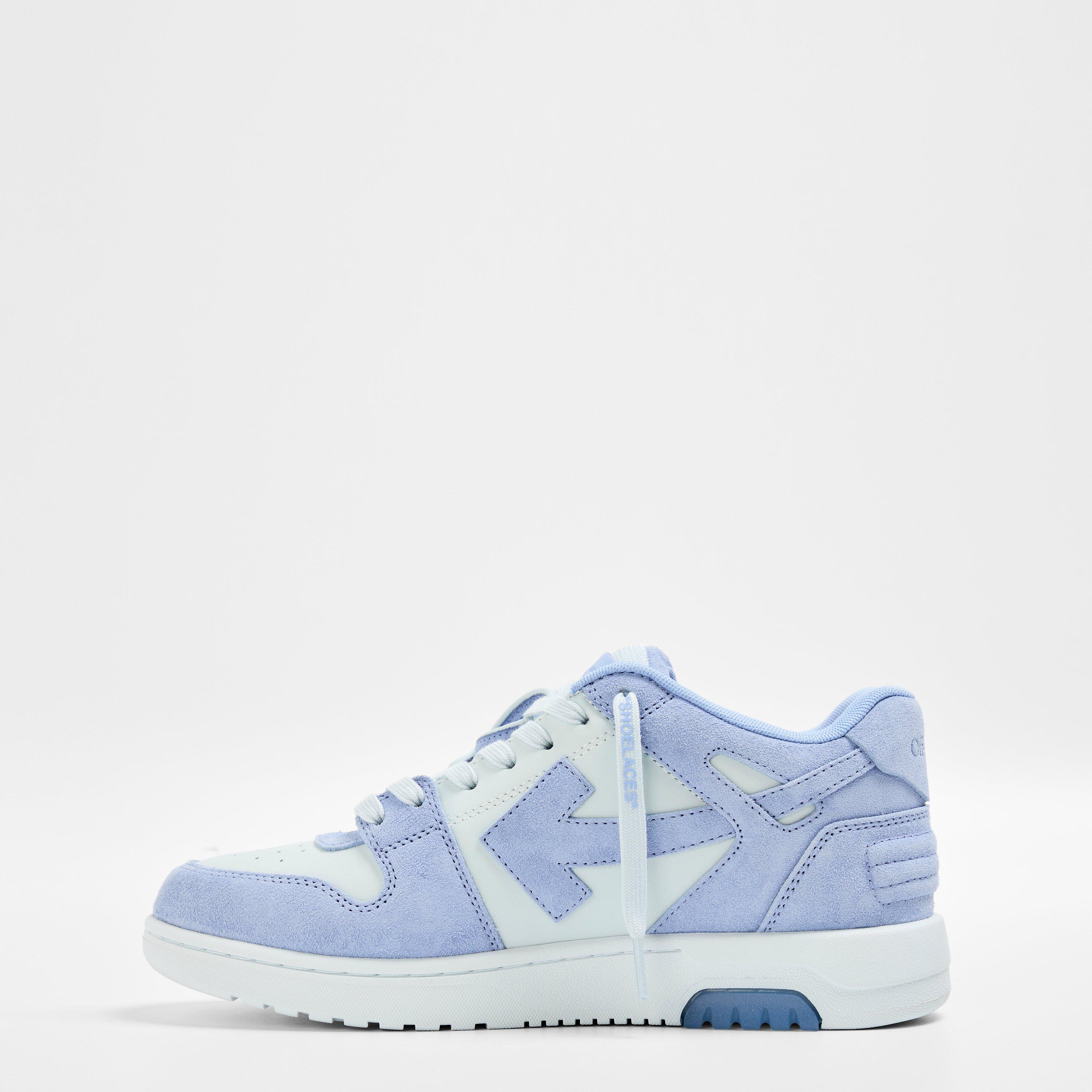 Dusty Blue/Ice - Off White - Women's Out Of Office Trainers, Signature Arrows Sneakers - 2