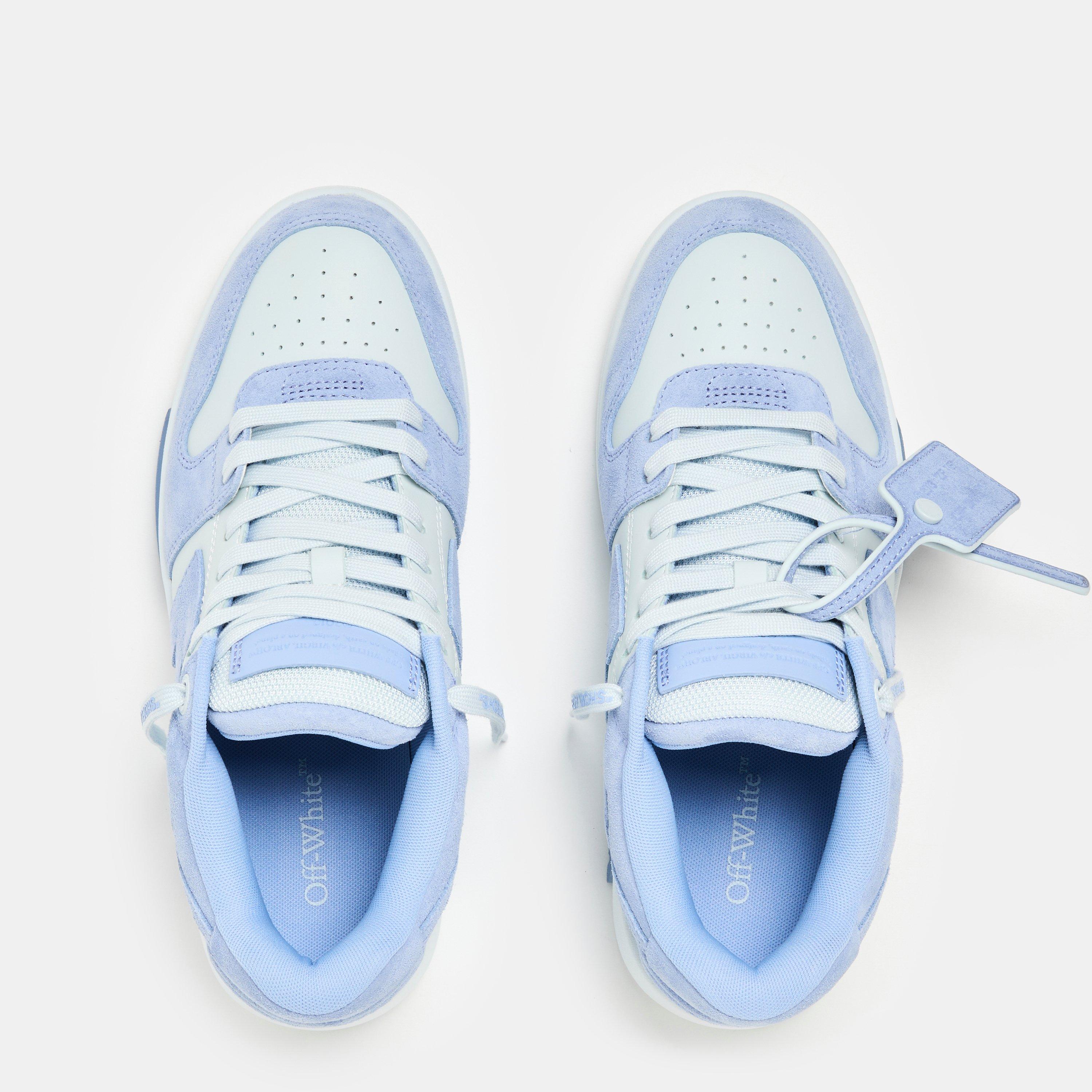 Dusty Blue/Ice - Off White - Women's Out Of Office Trainers, Signature Arrows Sneakers - 5