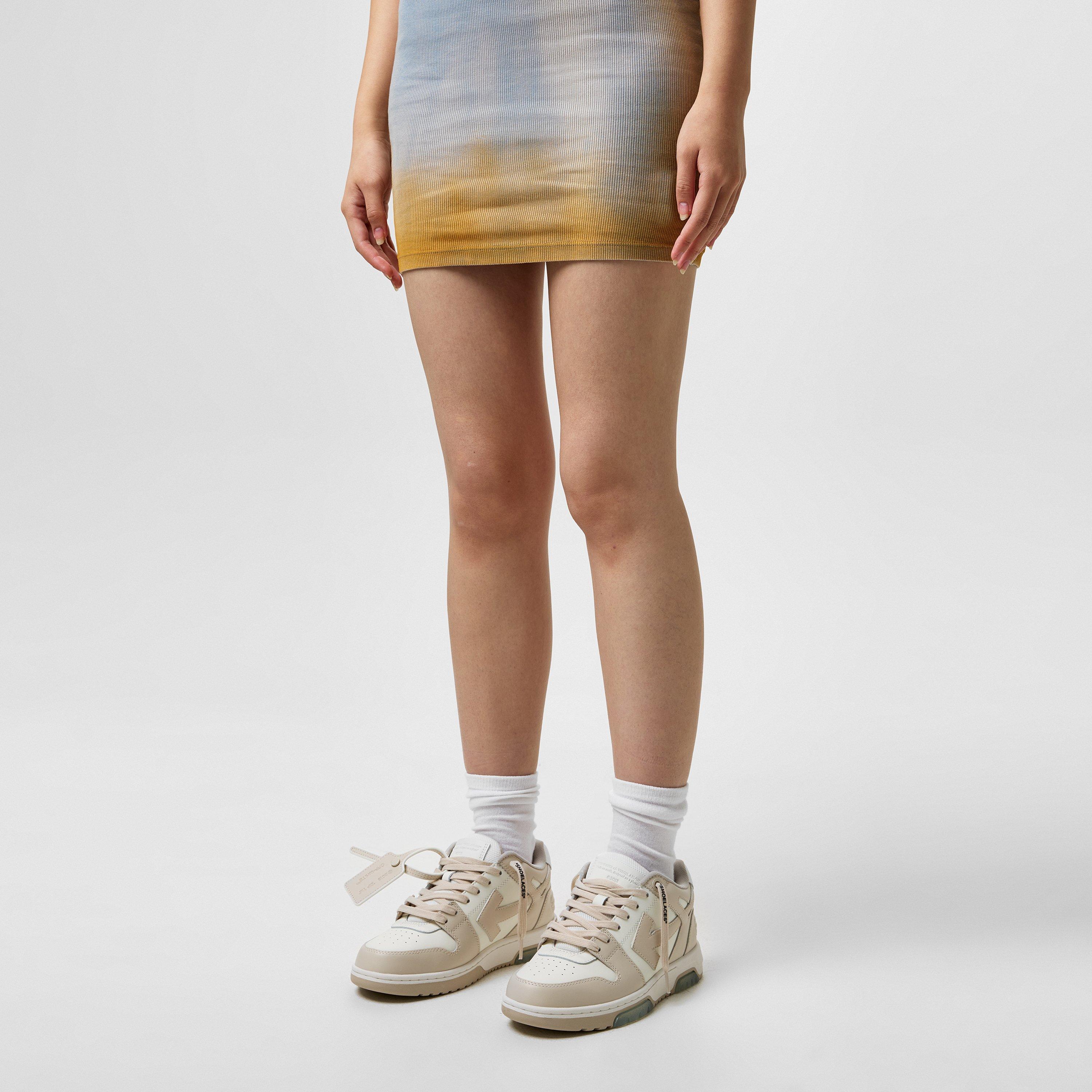 Beige/White - Off White - Women's Out Of Office Trainers, Signature Arrows Sneakers - 2