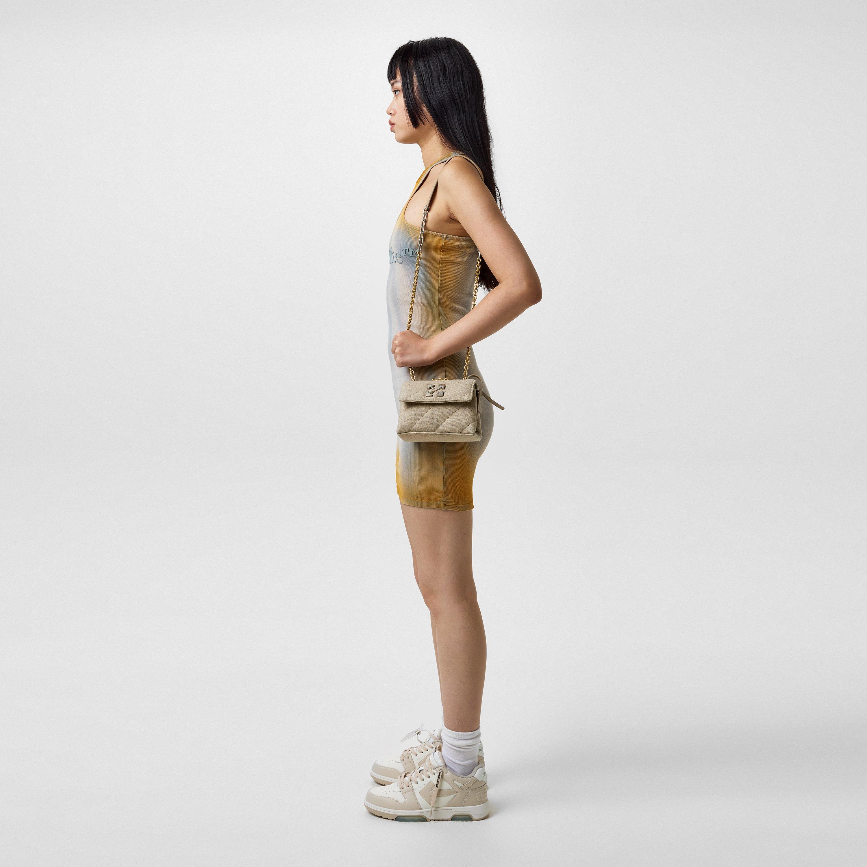 Beige/White - Off White - Women's Out Of Office Trainers, Signature Arrows Sneakers - 6