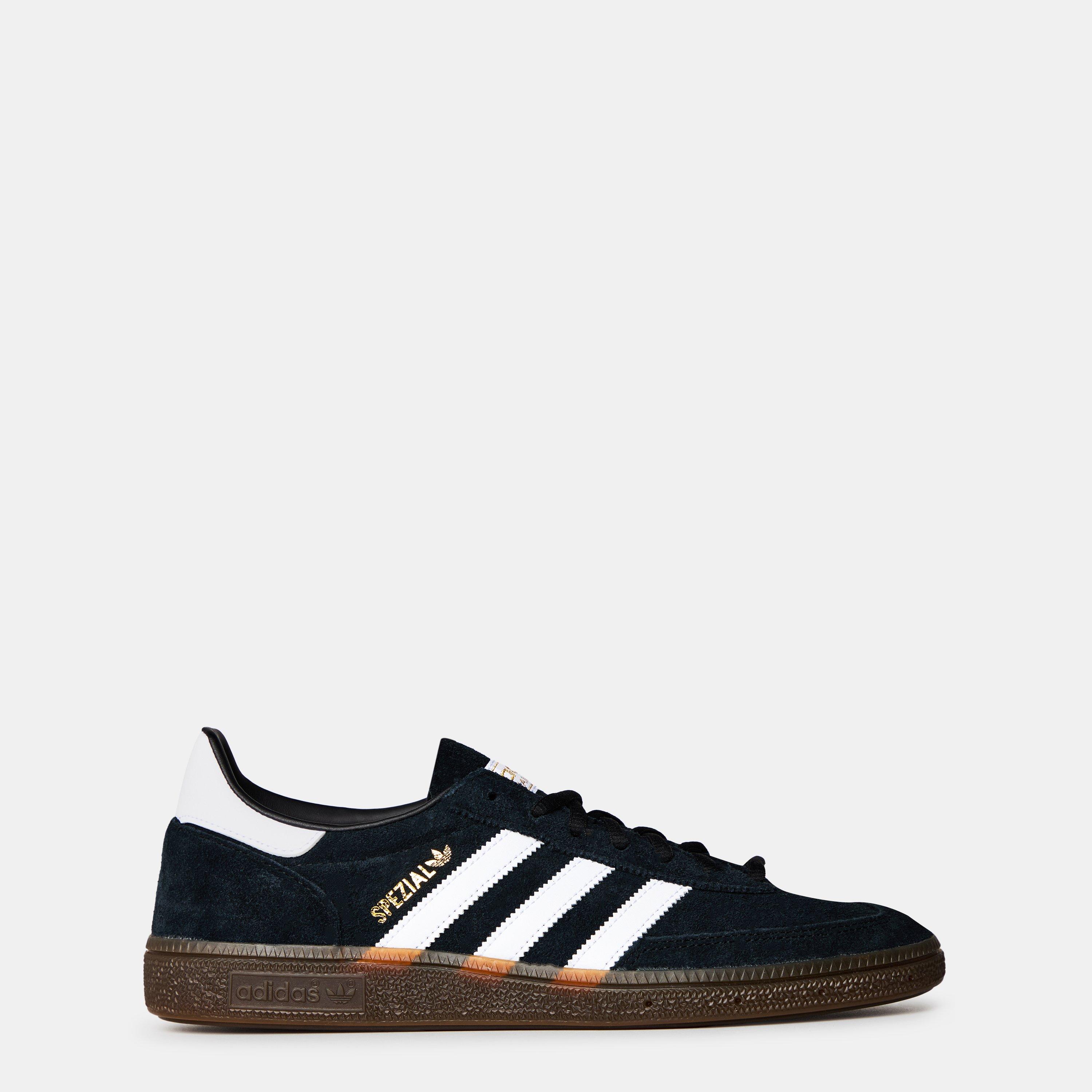 Black/White/Gum - adidas Originals - Womens Handball Spezial Shoes - 1